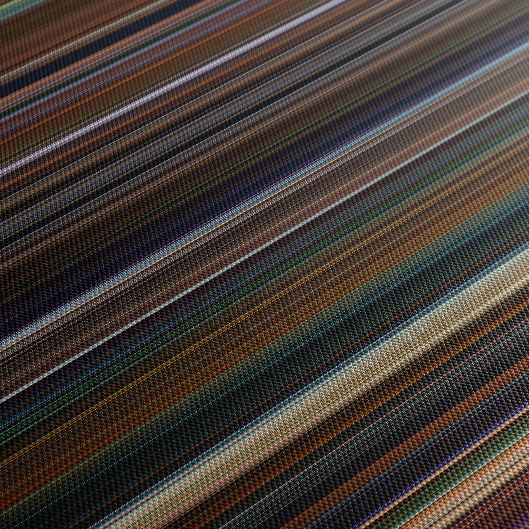 Child's Play (2019) CineSpectrum Color Spectrum Canvas Print - Close Up of Middle of Print