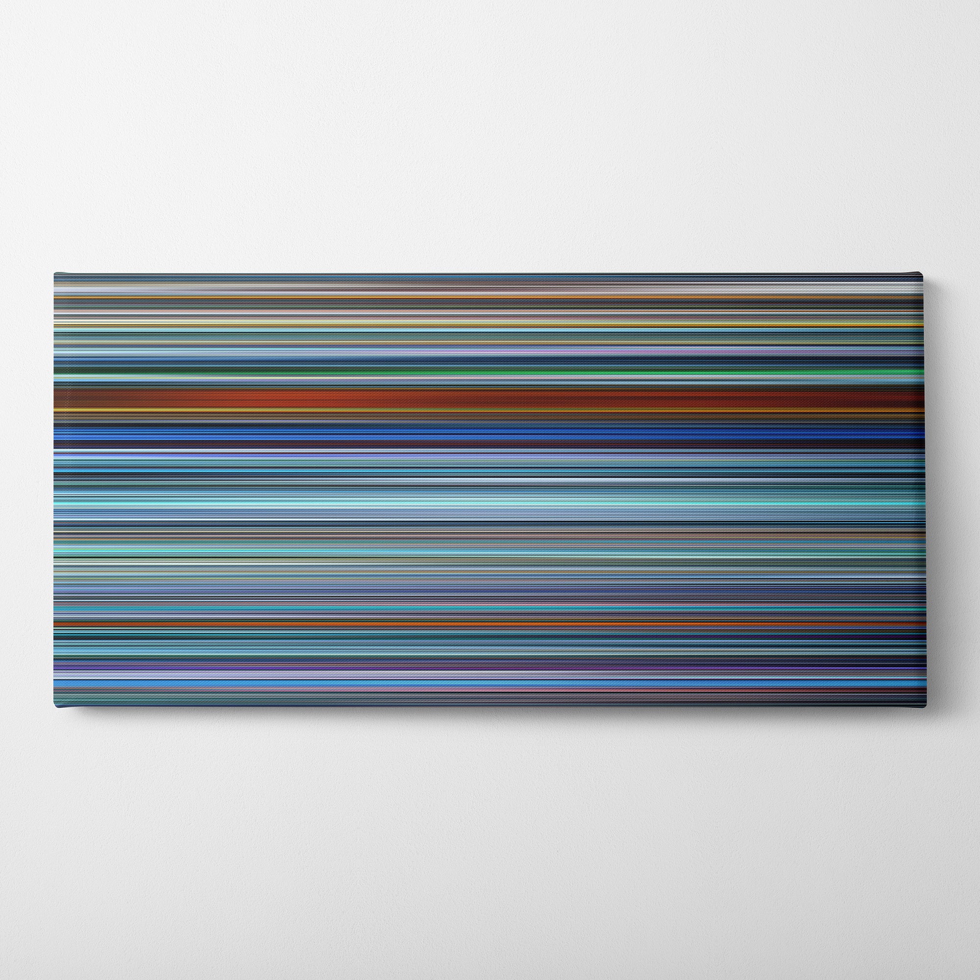 Chungking Express (1994) CineSpectrum Color Spectrum Canvas Print - Horizontal on Wall