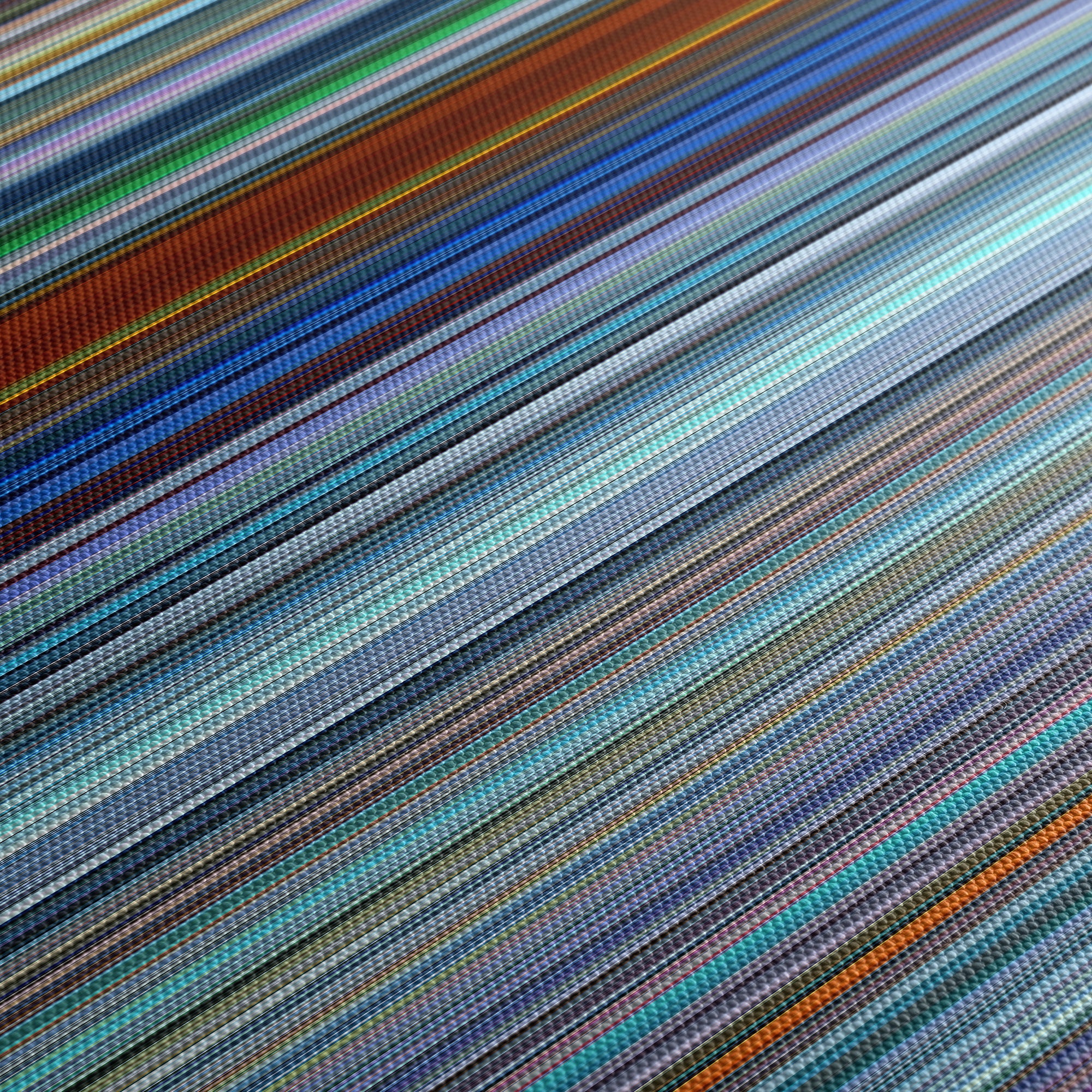 Chungking Express (1994) CineSpectrum Color Spectrum Canvas Print - Close Up of Middle of Print