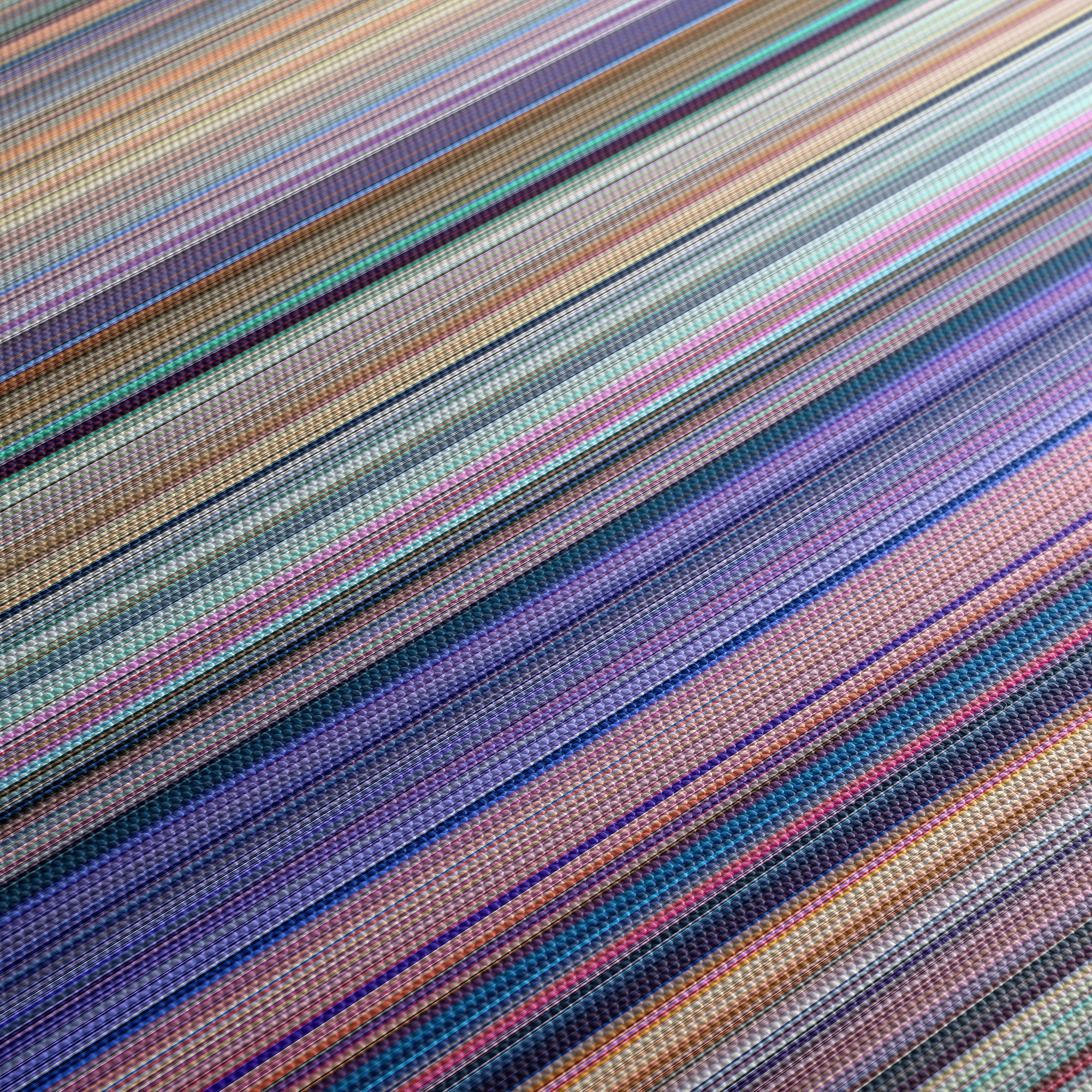 Cinderella (1950) CineSpectrum Color Spectrum Canvas Print - Close Up of Middle of Print