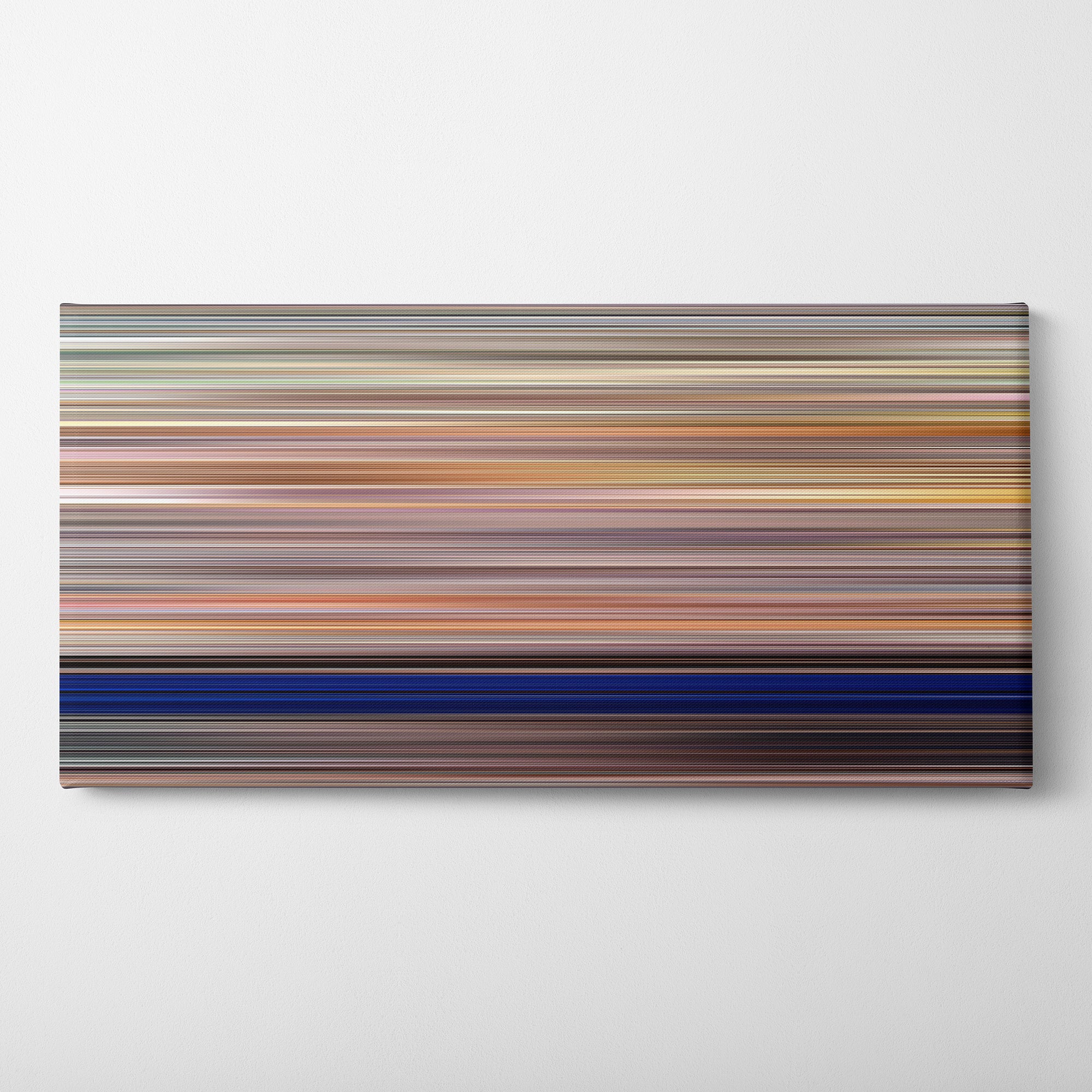 Clerks II (2006) CineSpectrum Color Spectrum Canvas Print - Horizontal on Wall