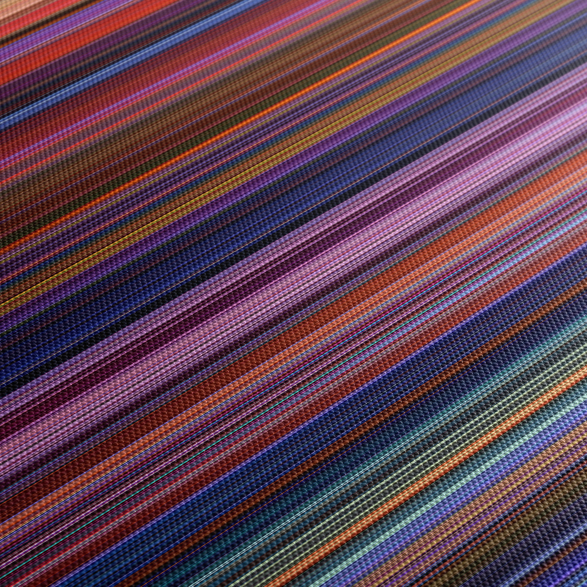 Coco (2017) CineSpectrum Color Spectrum Canvas Print - Close Up of Middle of Print