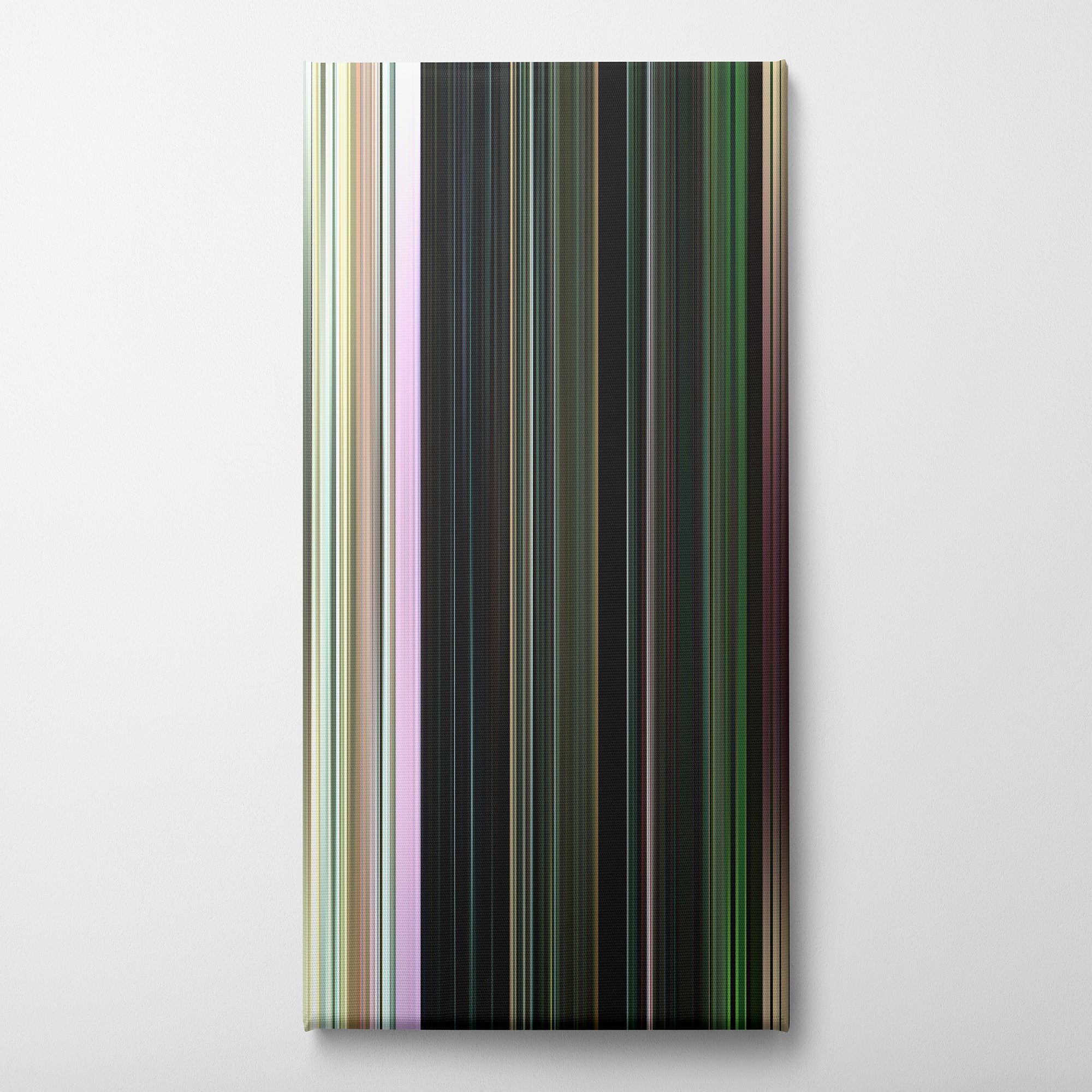 Come and See (1985) CineSpectrum Color Spectrum Canvas Print - Vertical on Wall