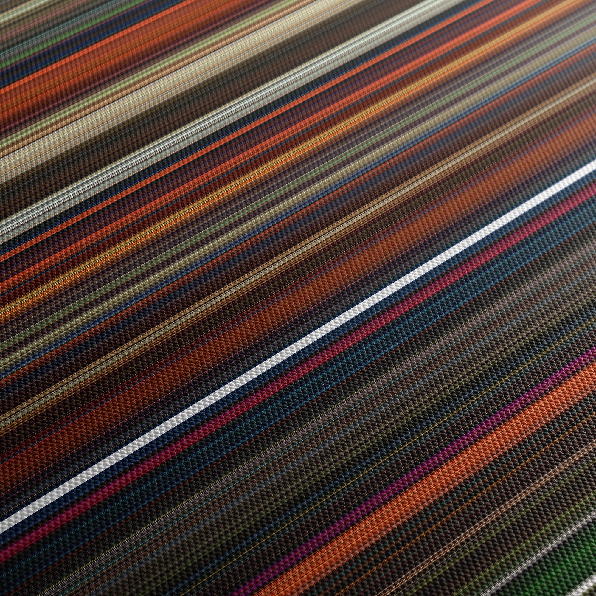 Coraline (2009) CineSpectrum Color Spectrum Canvas Print - Close Up of Middle of Print