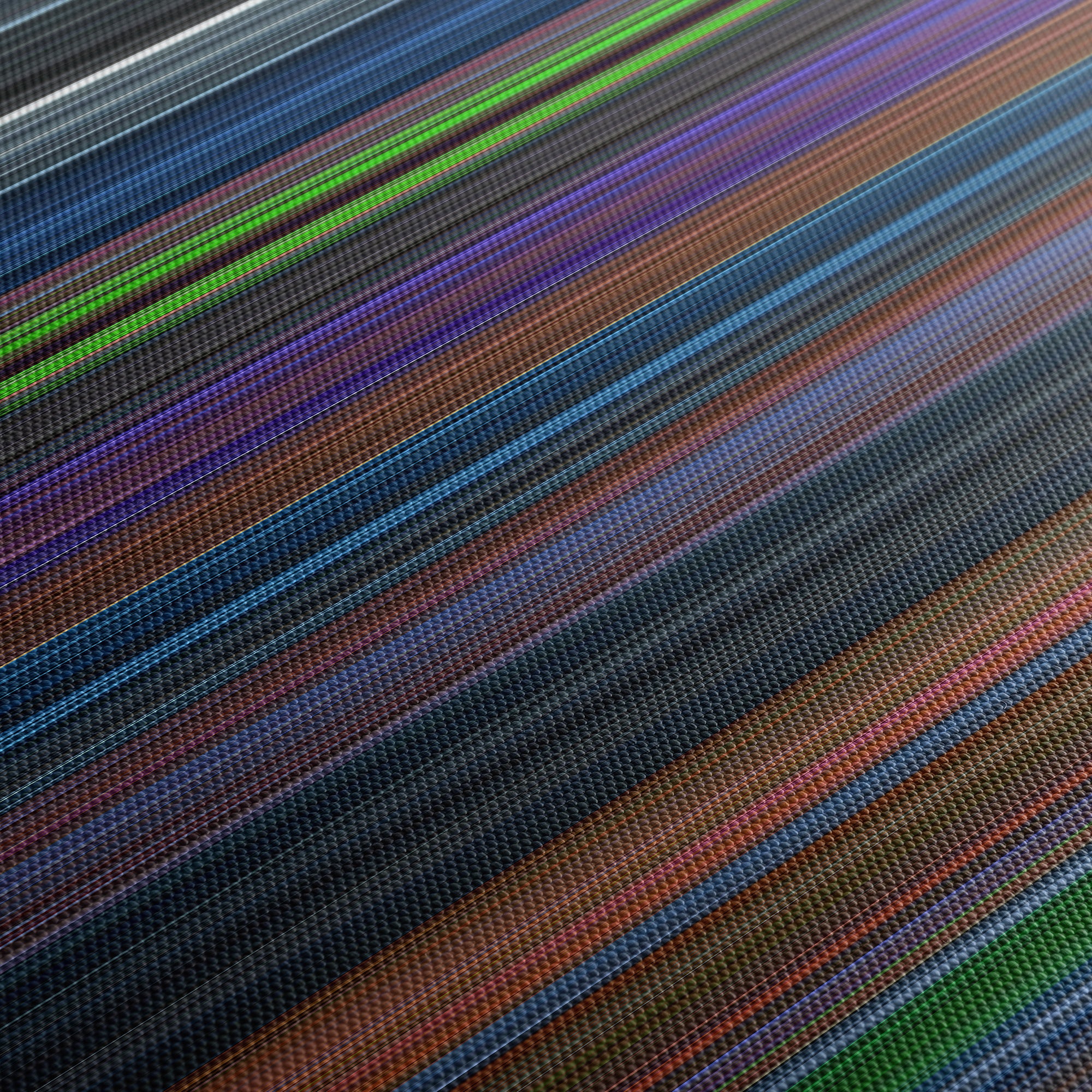 Corpse Bride (2005) CineSpectrum Color Spectrum Canvas Print - Close Up of Middle of Print