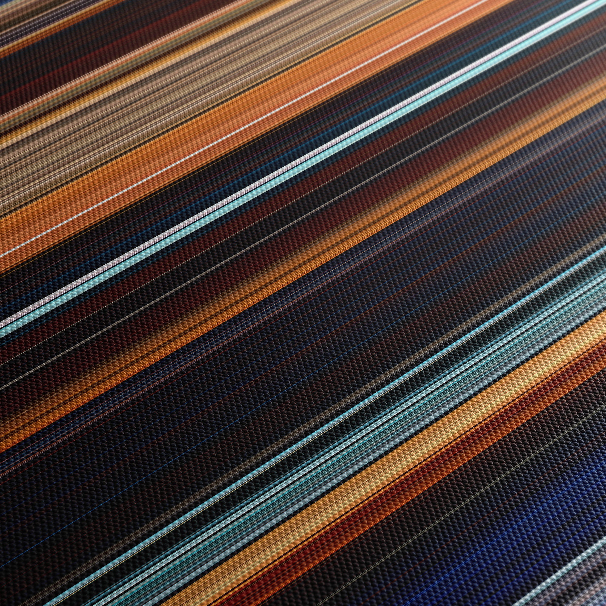Crouching Tiger, Hidden Dragon - Sword of Destiny (2016) CineSpectrum Color Spectrum Canvas Print - Close Up of Middle of Print
