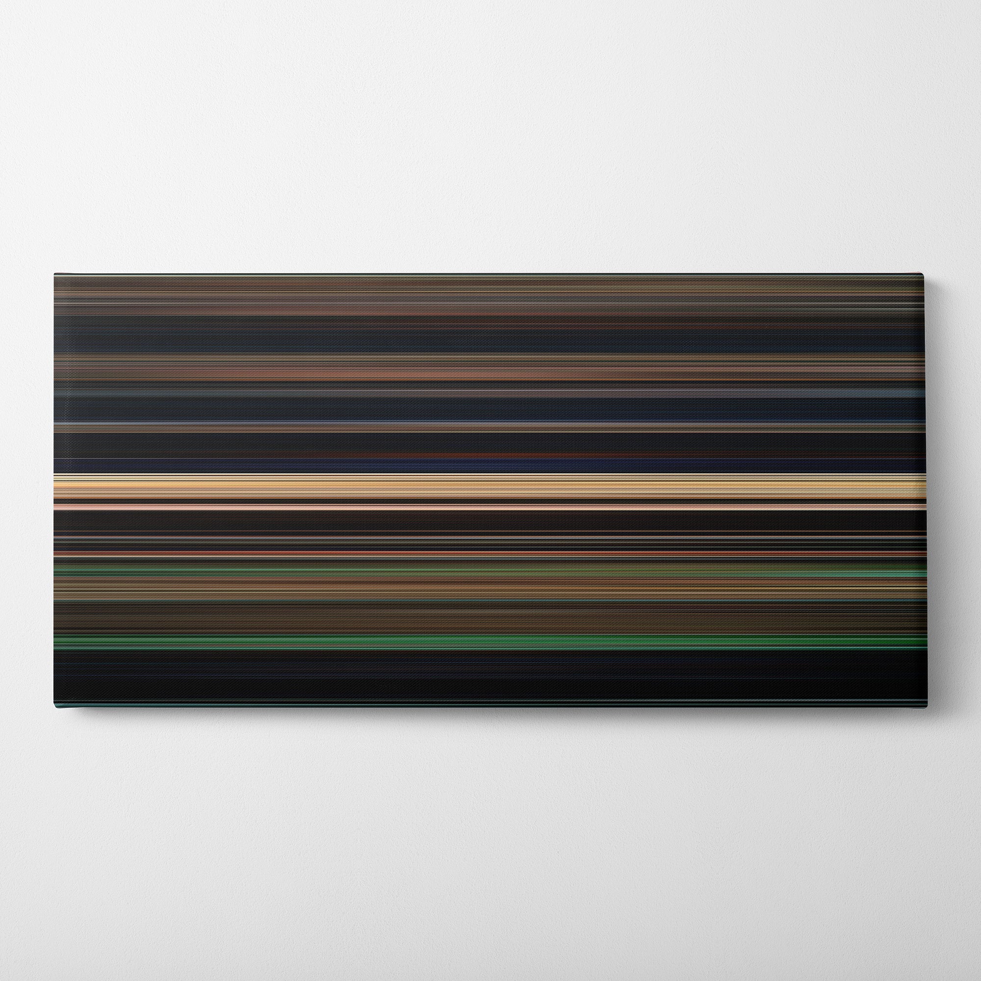 Crouching Tiger, Hidden Dragon (2000) CineSpectrum Color Spectrum Canvas Print - Horizontal on Wall