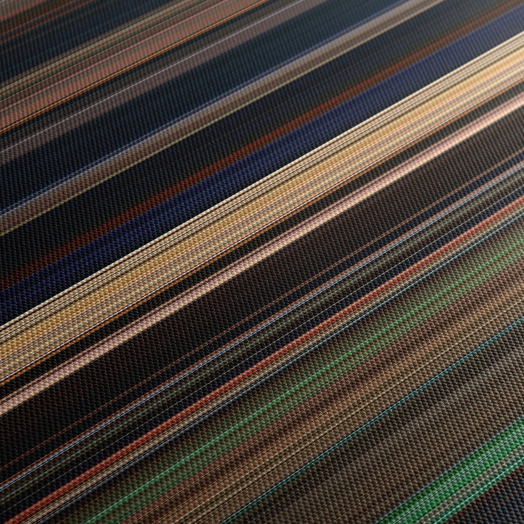 Crouching Tiger, Hidden Dragon (2000) CineSpectrum Color Spectrum Canvas Print - Close Up of Middle of Print