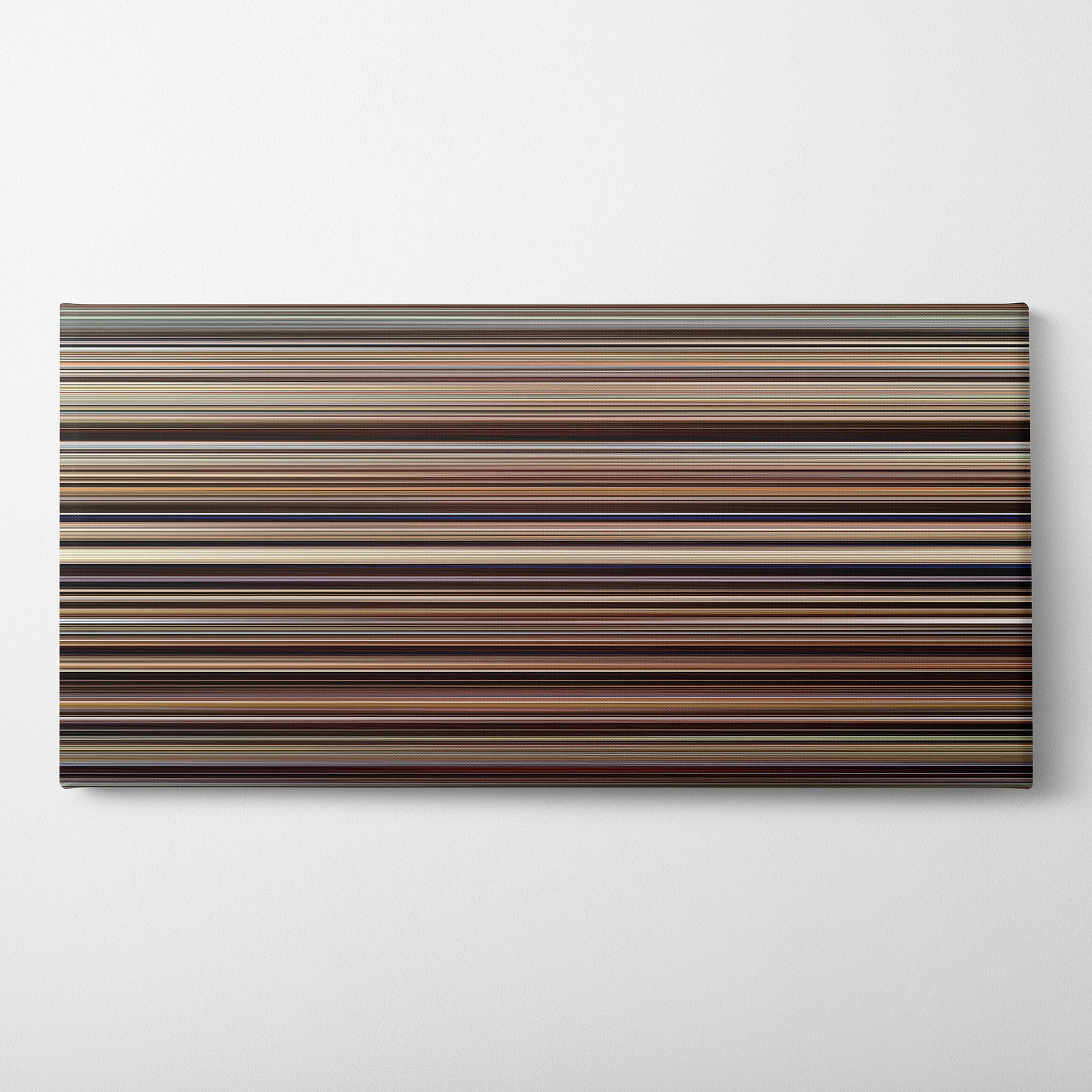 Dances with Wolves (1990) CineSpectrum Color Spectrum Canvas Print - Horizontal on Wall