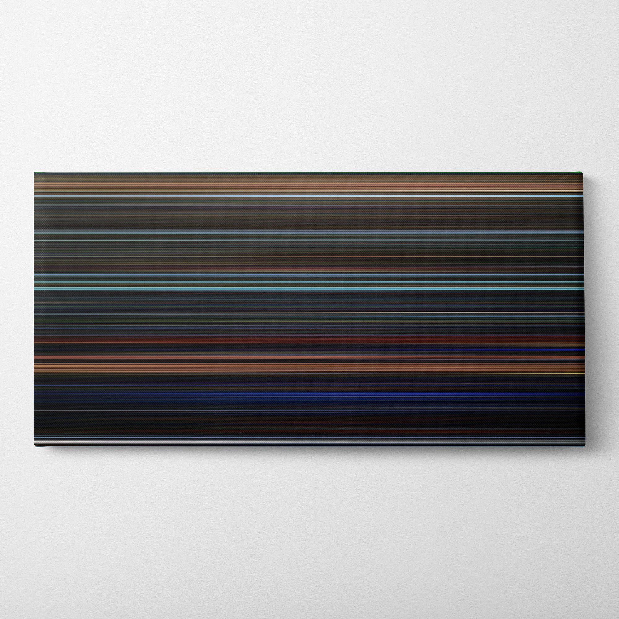 Das Boot (1981) CineSpectrum Color Spectrum Canvas Print - Horizontal on Wall