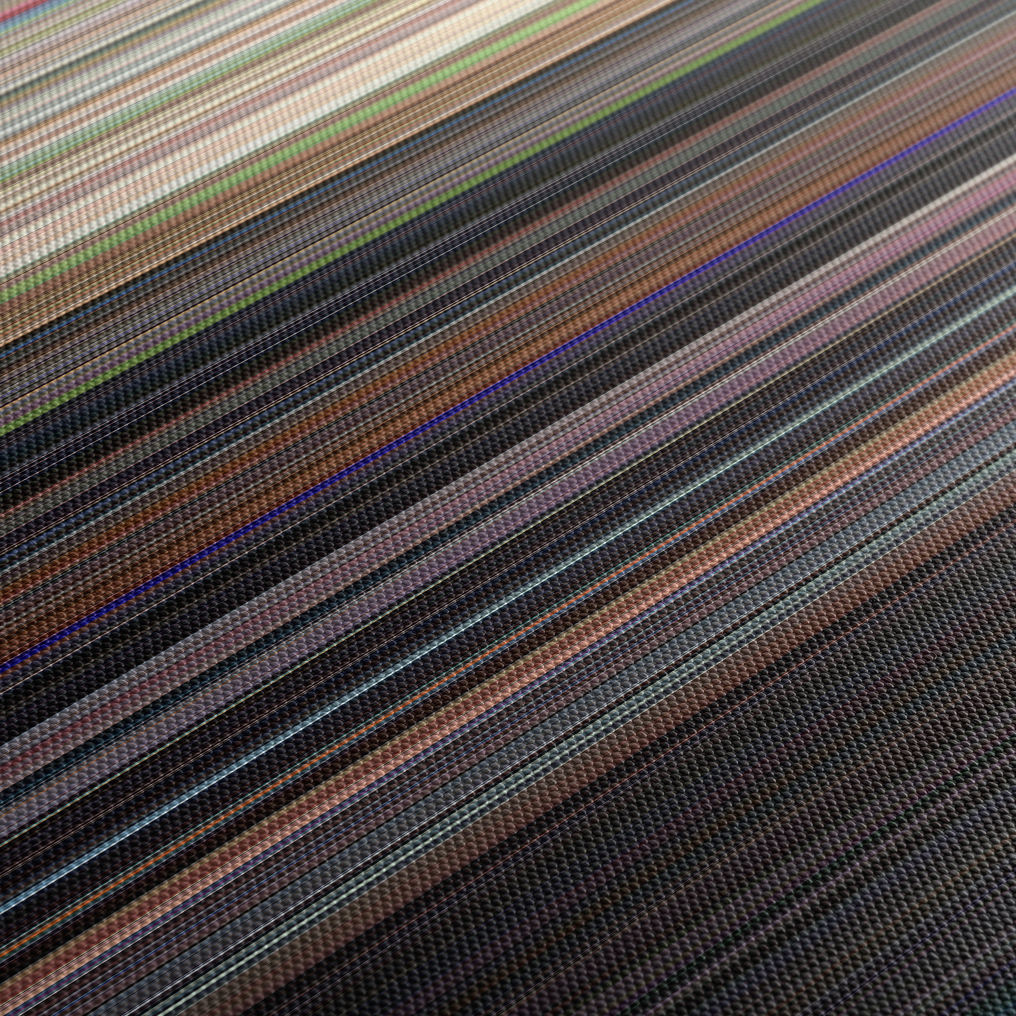 Dazed and Confused (1993) CineSpectrum Color Spectrum Canvas Print - Close Up of Middle of Print