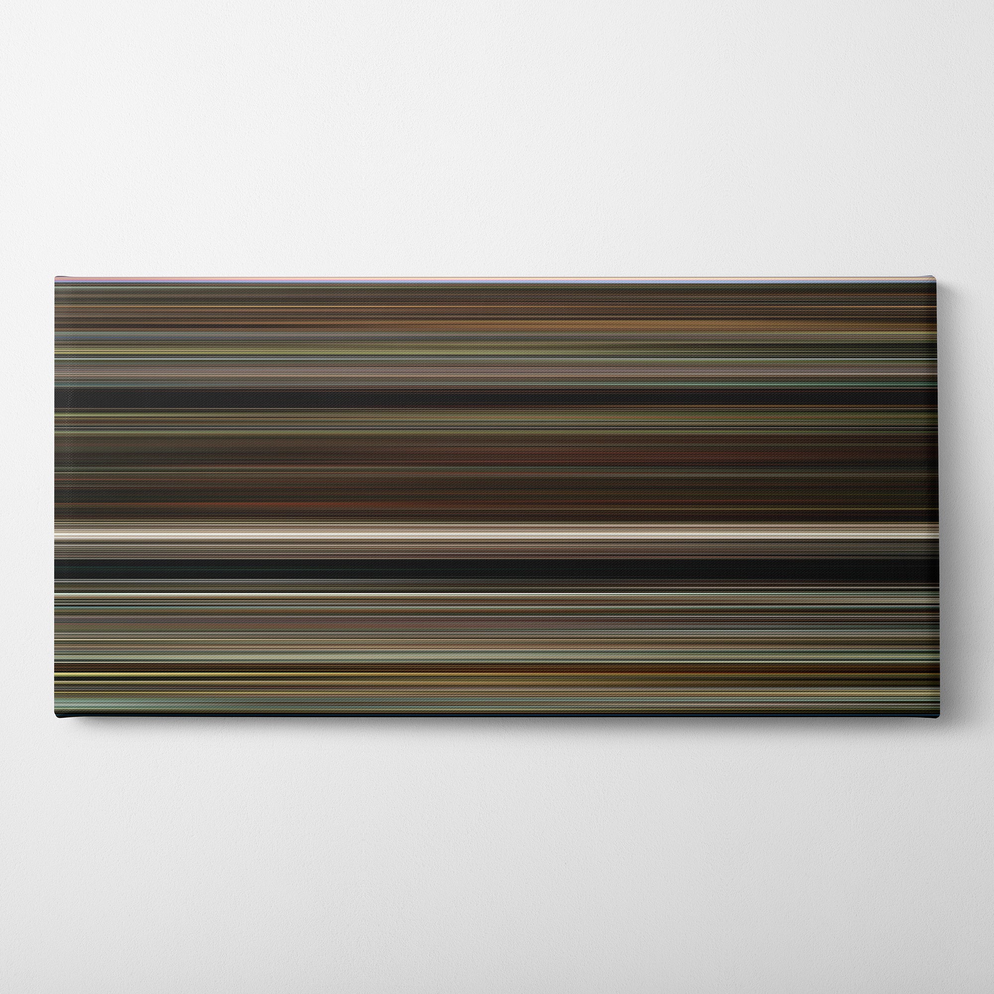Deliverance (1972) CineSpectrum Color Spectrum Canvas Print - Horizontal on Wall