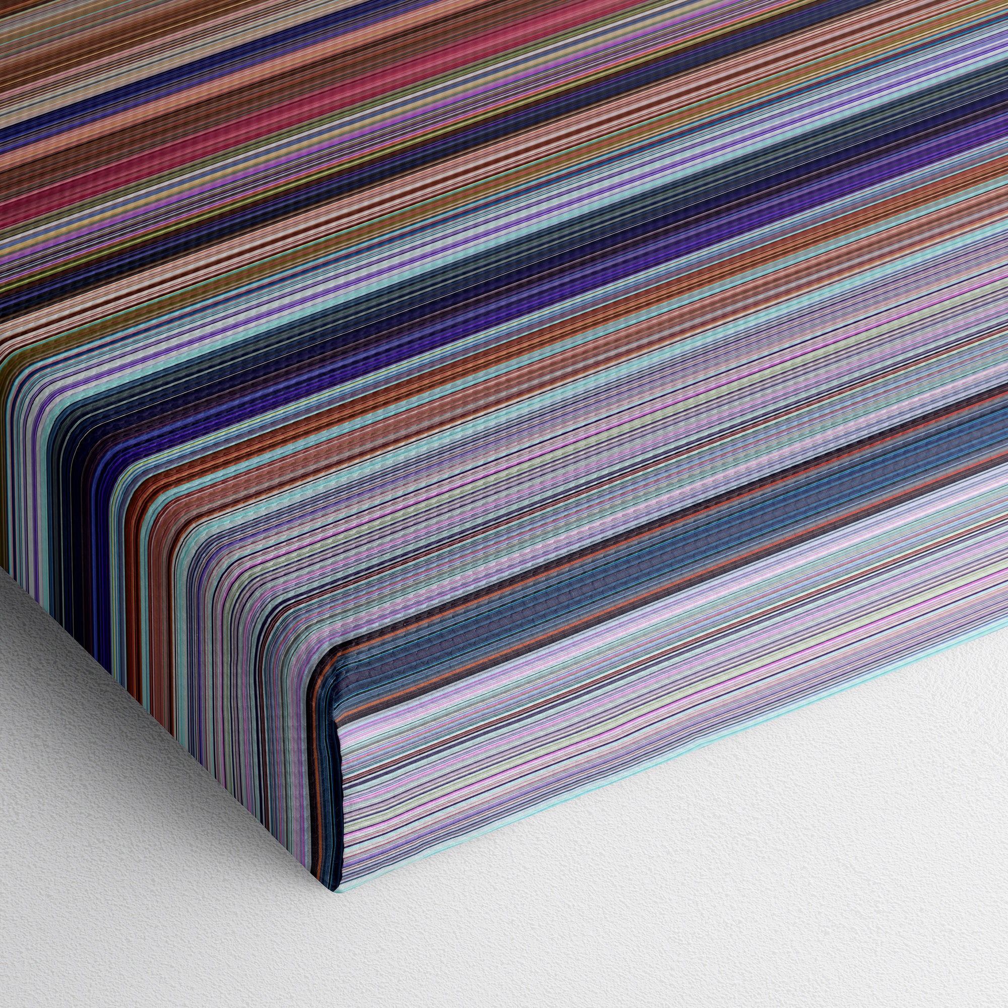 Despicable Me 3 (2017) CineSpectrum Color Spectrum Canvas Print - Close Up of Bottom of Print