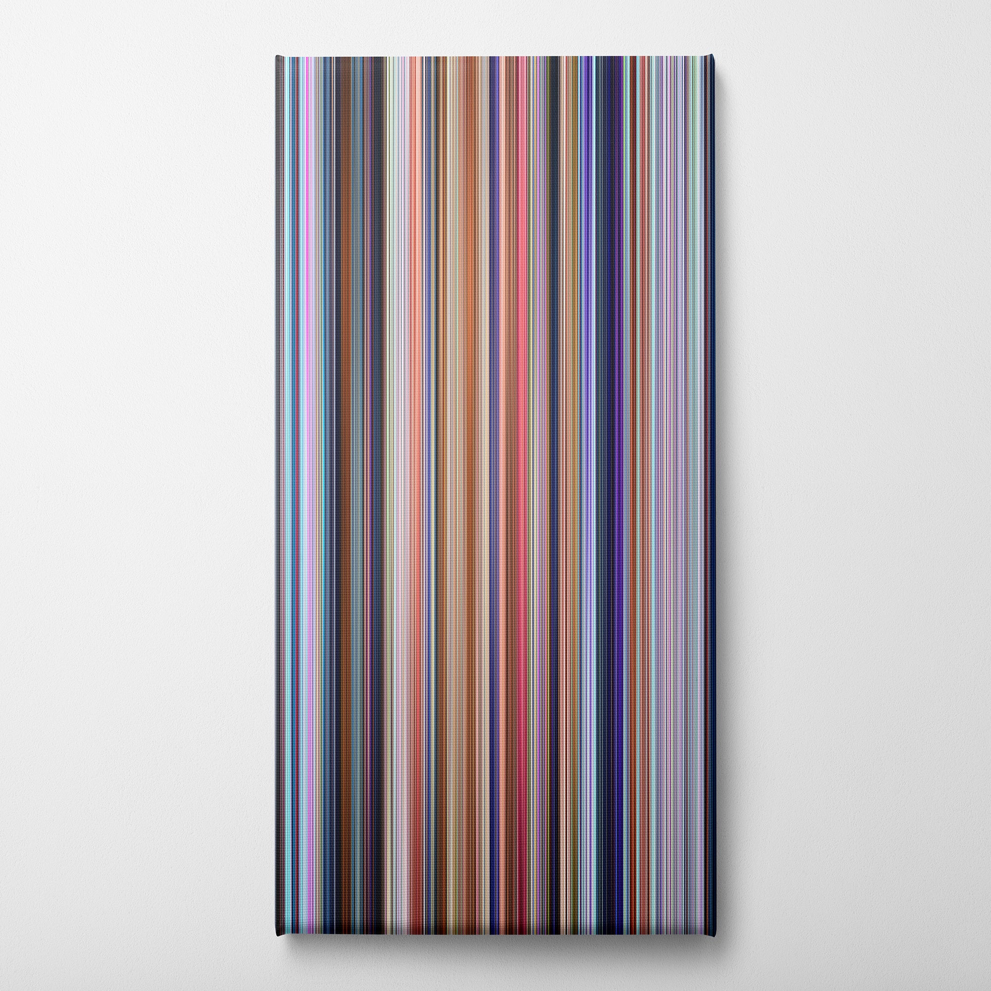 Despicable Me 3 (2017) CineSpectrum Color Spectrum Canvas Print - Vertical on Wall