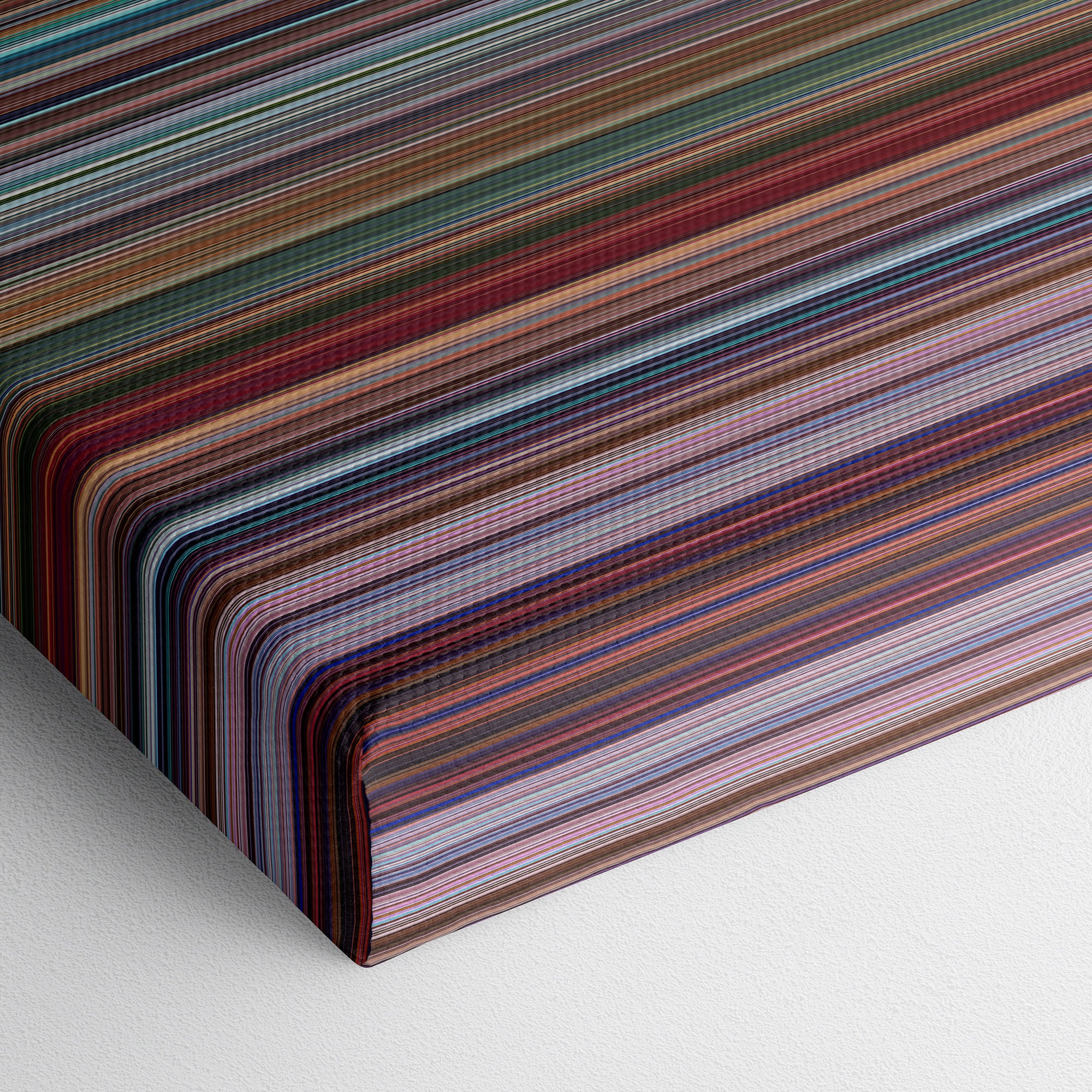 Despicable Me (2010) CineSpectrum Color Spectrum Canvas Print - Close Up of Bottom of Print