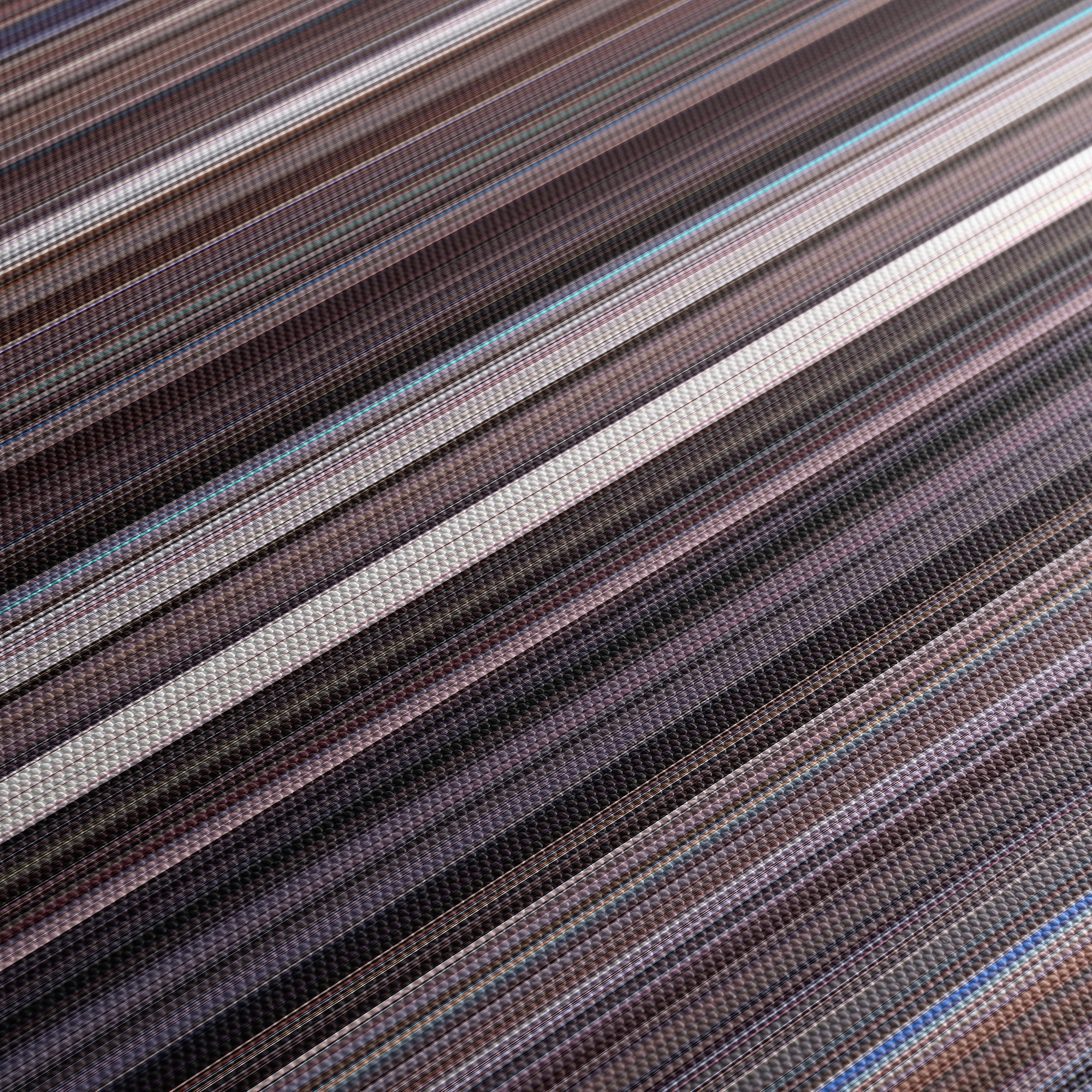 Diamonds Are Forever (1971) CineSpectrum Color Spectrum Canvas Print - Close Up of Middle of Print