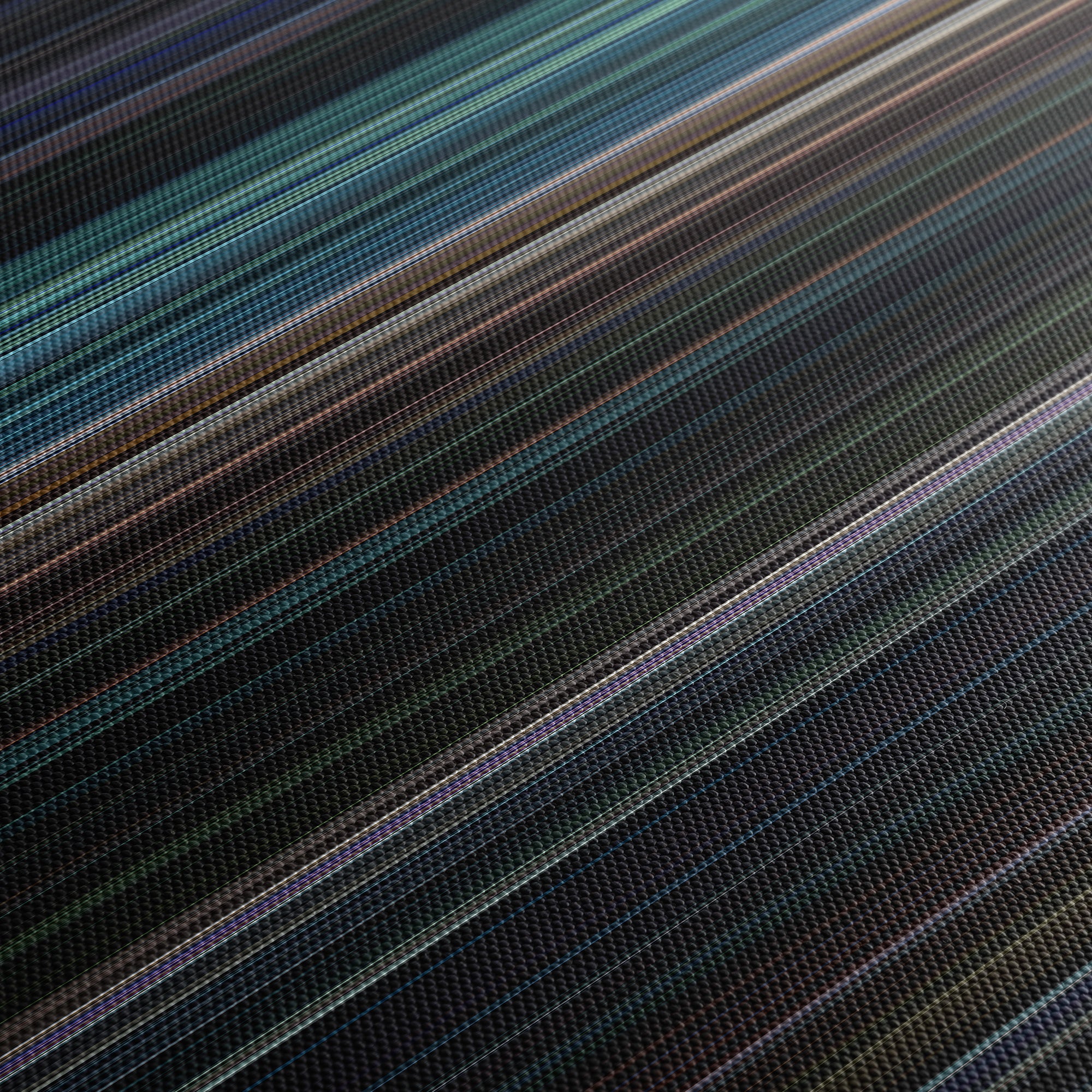 Diary Of The Dead (2007) CineSpectrum Color Spectrum Canvas Print - Close Up of Middle of Print