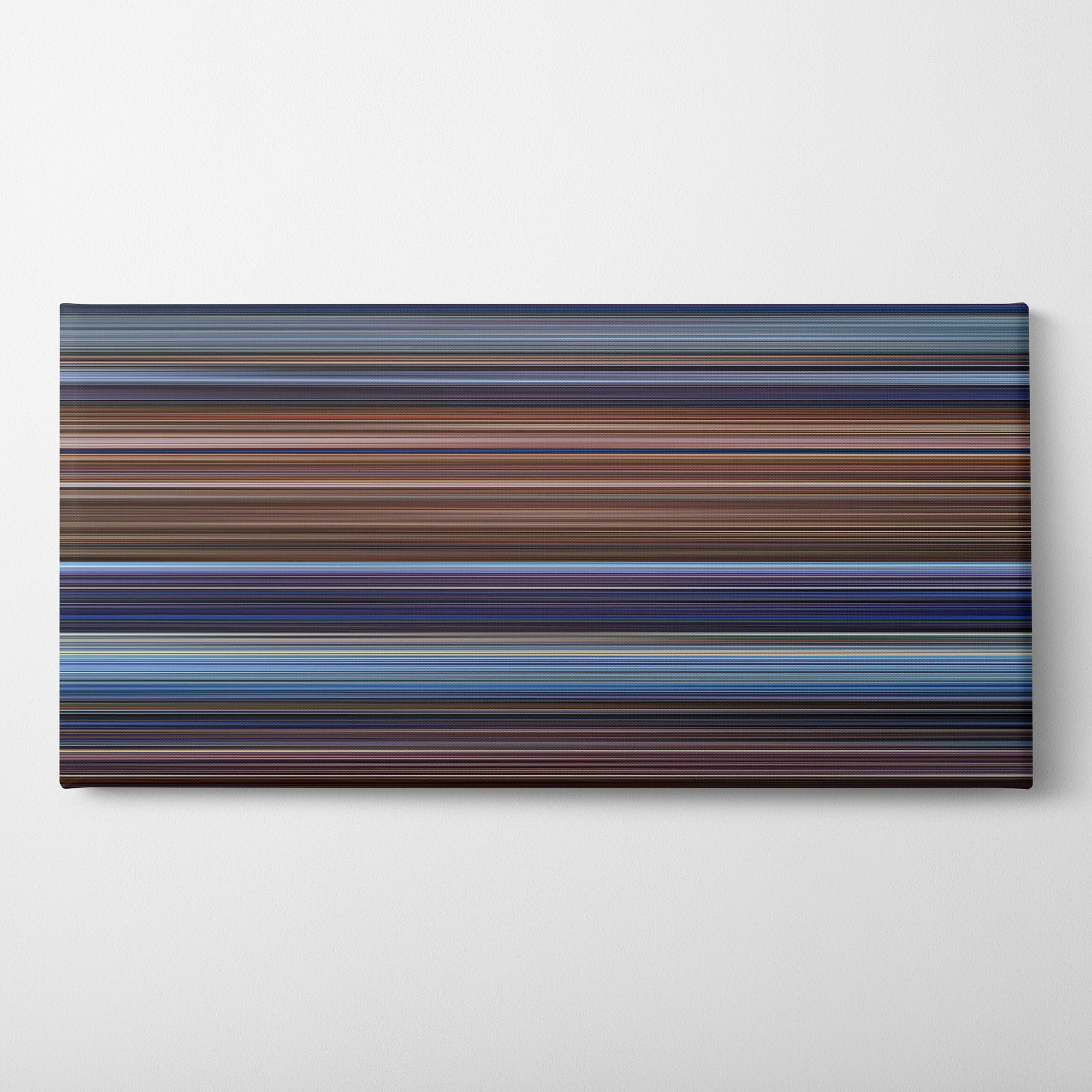Die Another Day (2002) CineSpectrum Color Spectrum Canvas Print - Horizontal on Wall
