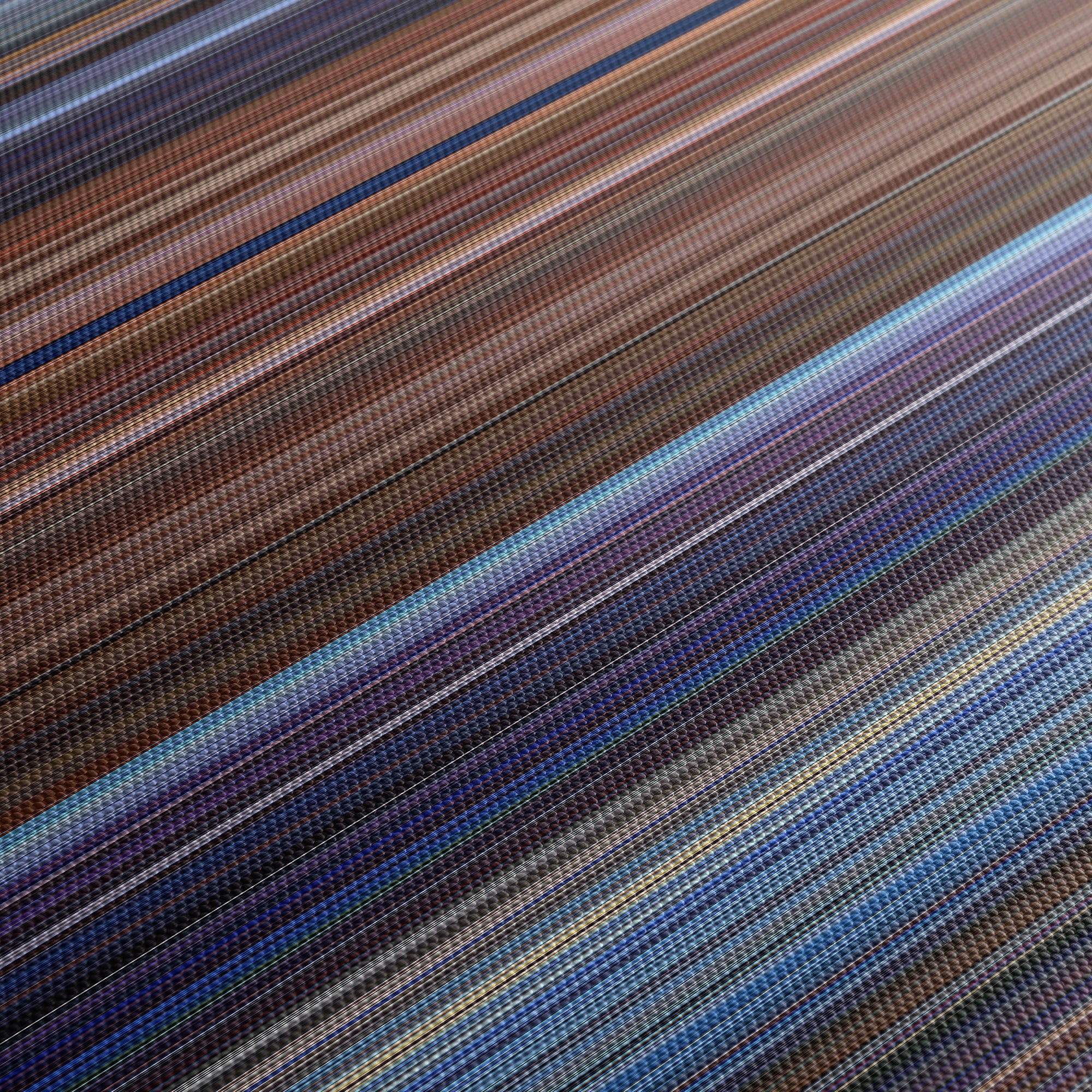 Die Another Day (2002) CineSpectrum Color Spectrum Canvas Print - Close Up of Middle of Print