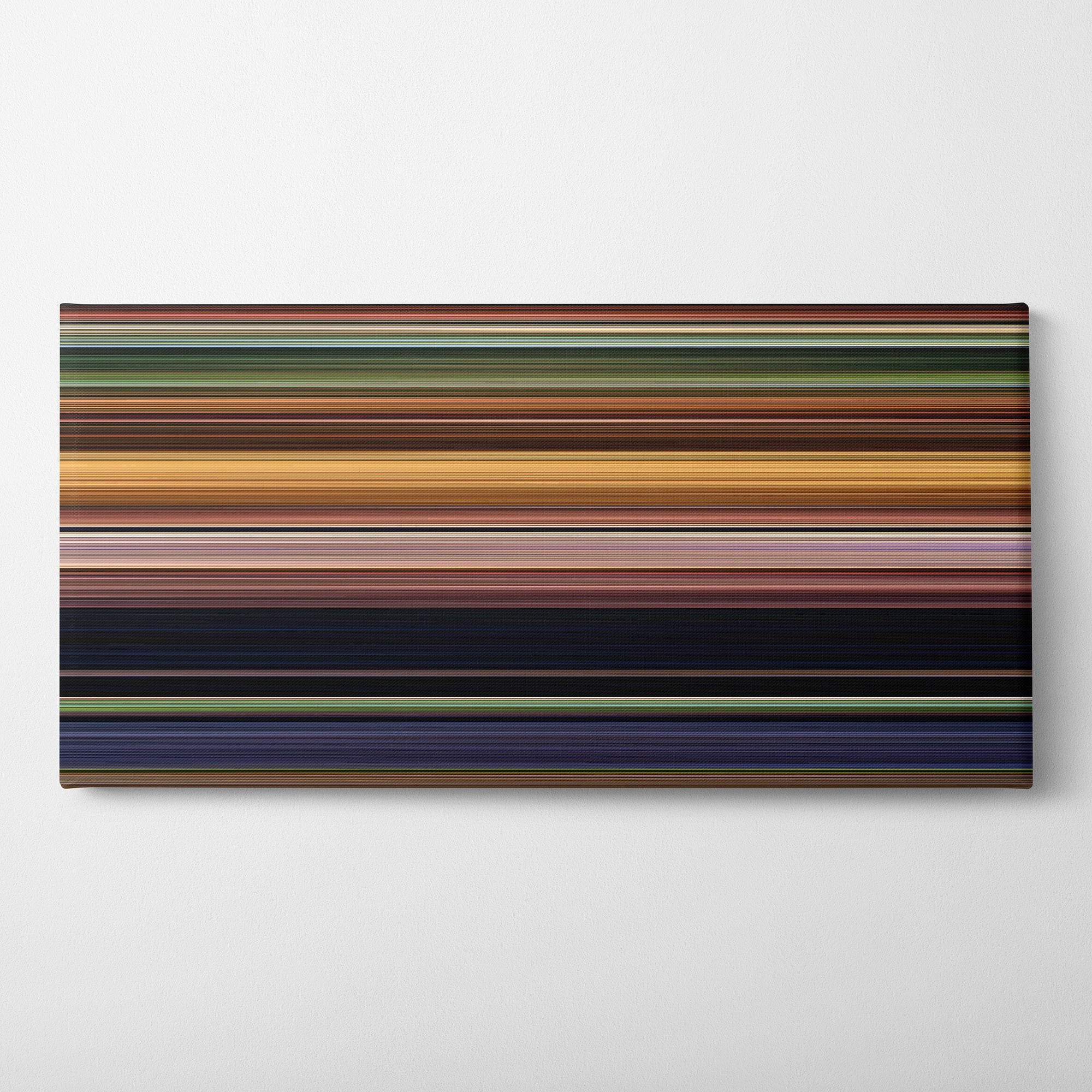 Dinosaur (2000) CineSpectrum Color Spectrum Canvas Print - Horizontal on Wall