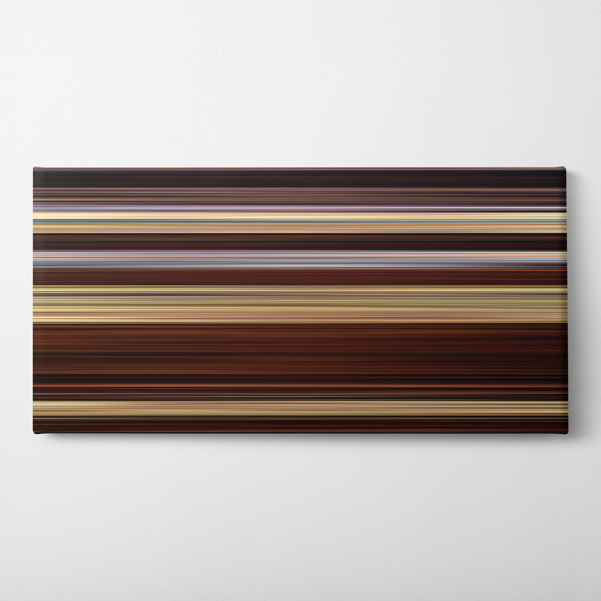Django Unchained (2012) CineSpectrum Color Spectrum Canvas Print - Horizontal on Wall