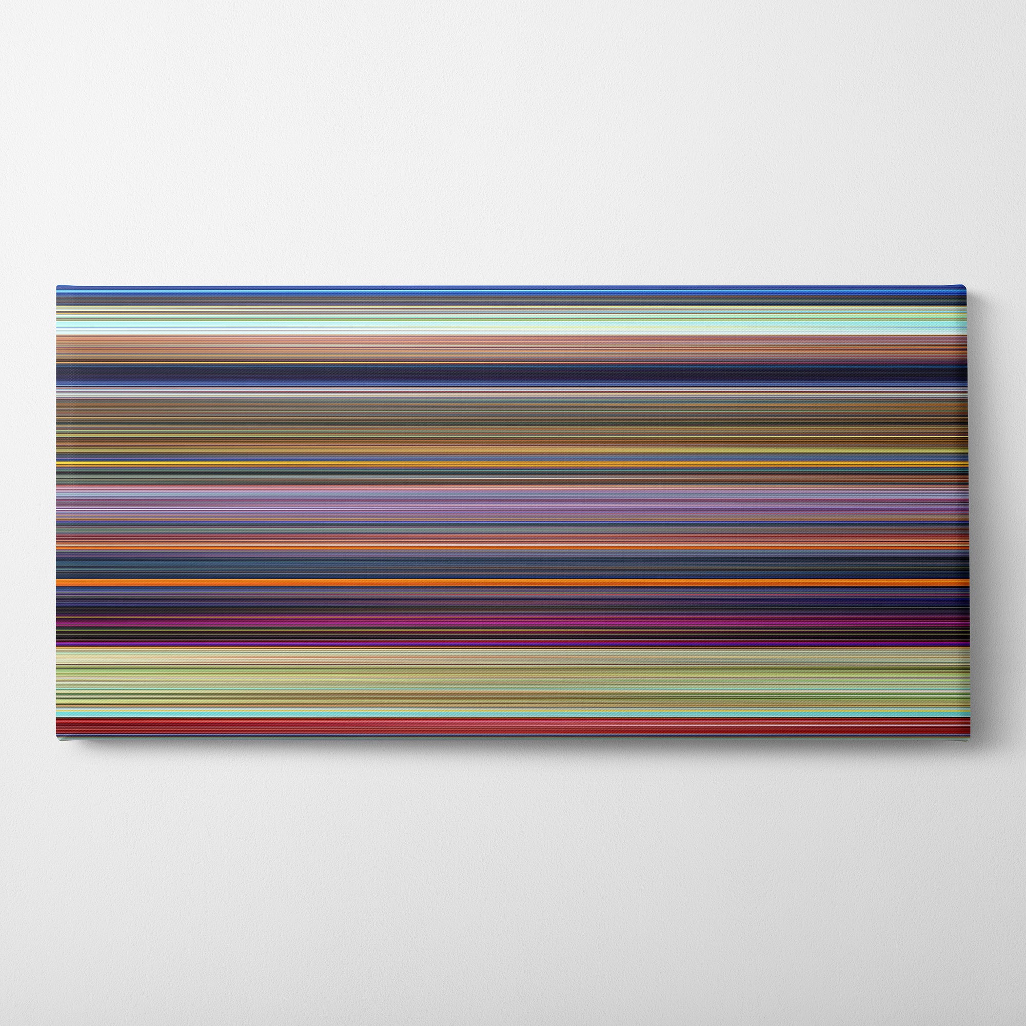 Dumbo (1941) CineSpectrum Color Spectrum Canvas Print - Horizontal on Wall