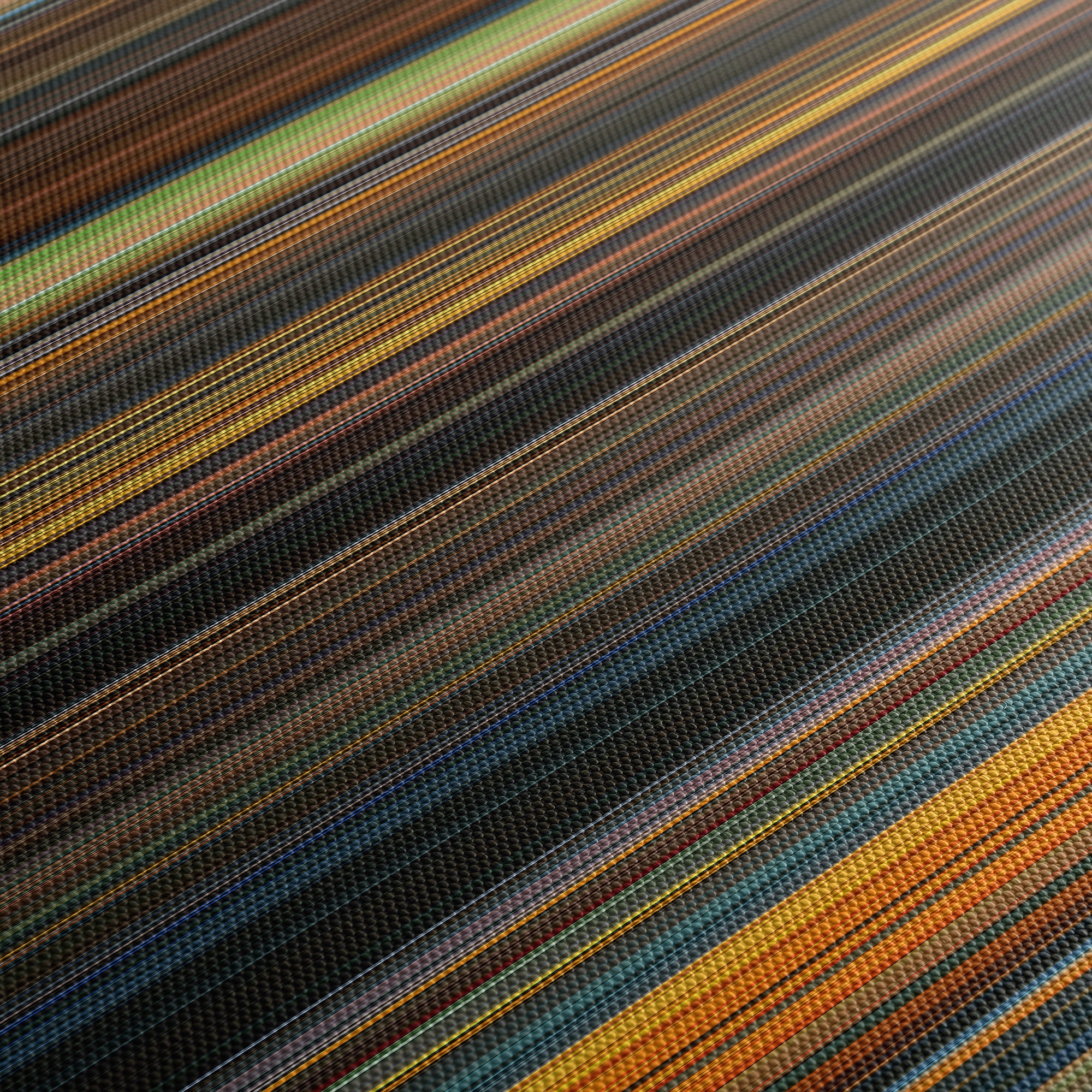 Dune (1984) CineSpectrum Color Spectrum Canvas Print - Close Up of Middle of Print