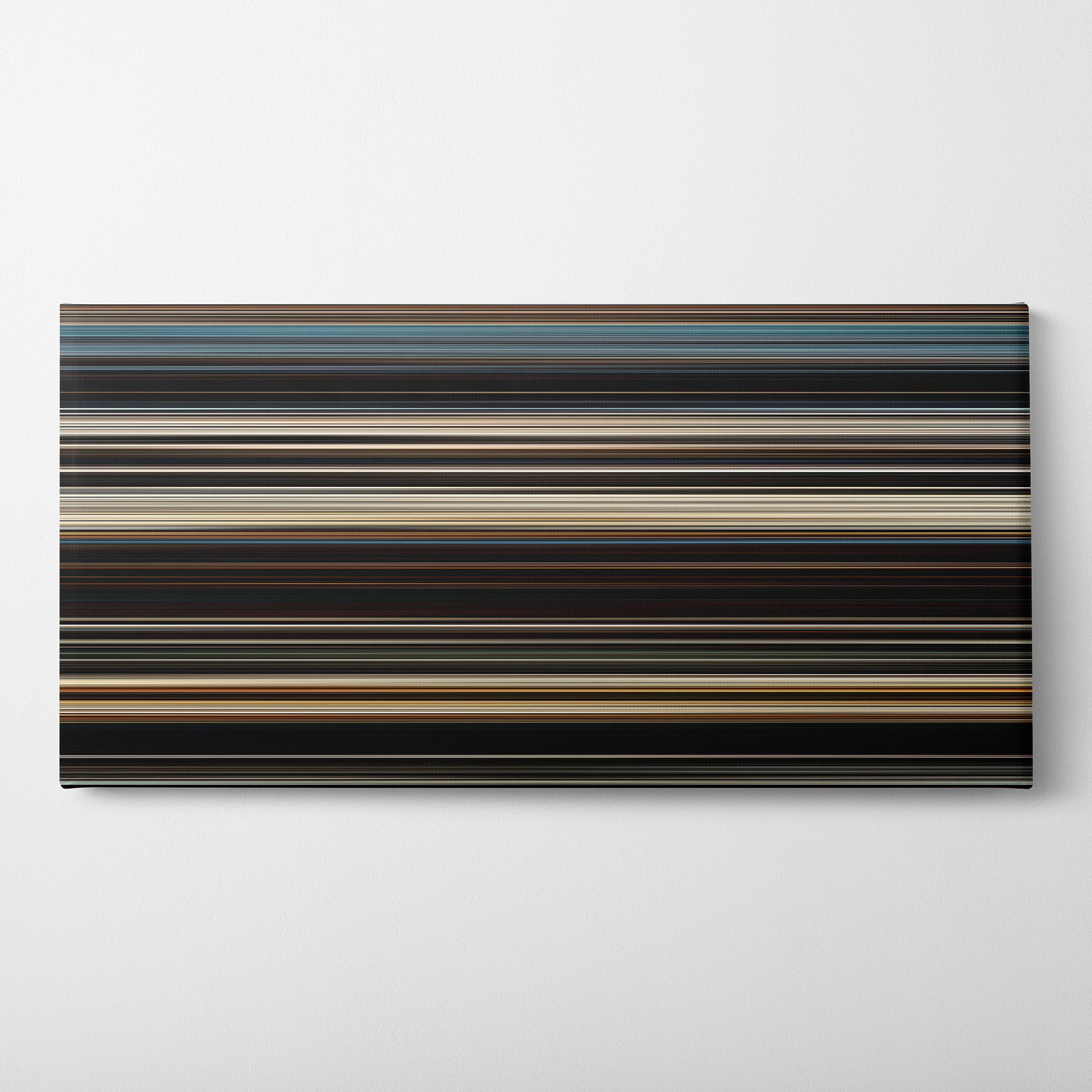 Dune (2021) CineSpectrum Color Spectrum Canvas Print - Horizontal on Wall