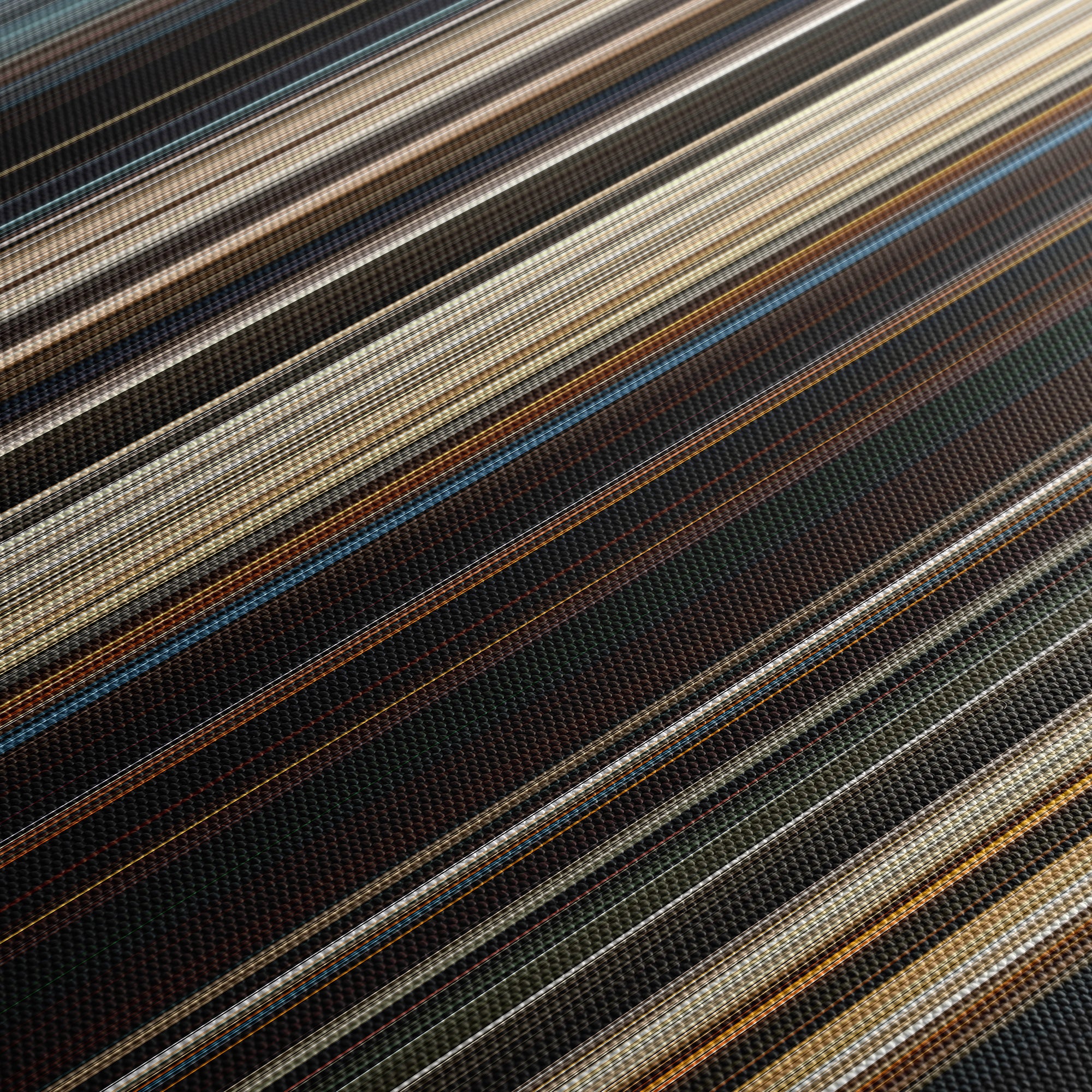 Dune (2021) CineSpectrum Color Spectrum Canvas Print - Close Up of Middle of Print