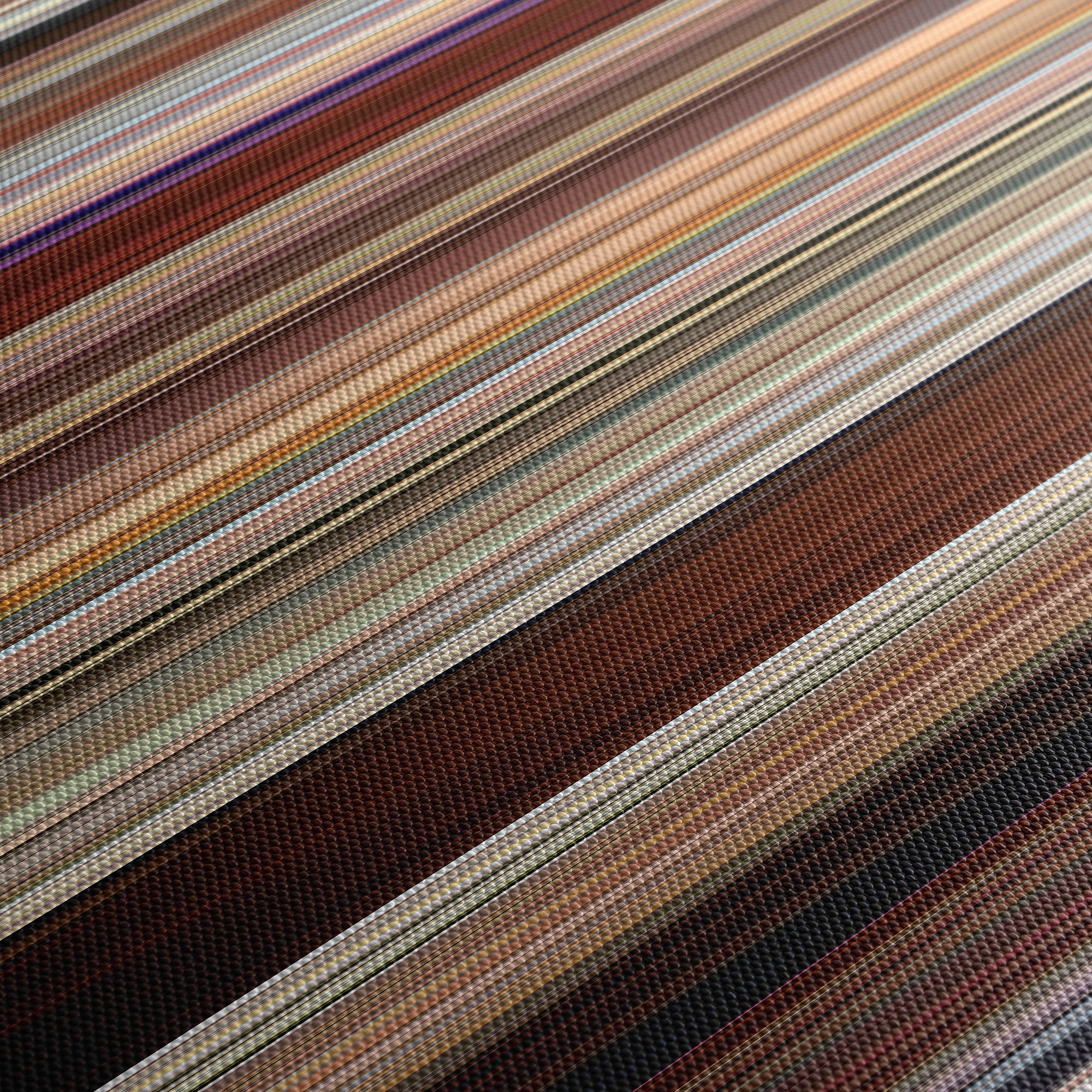Easy Rider (1969) CineSpectrum Color Spectrum Canvas Print - Close Up of Middle of Print