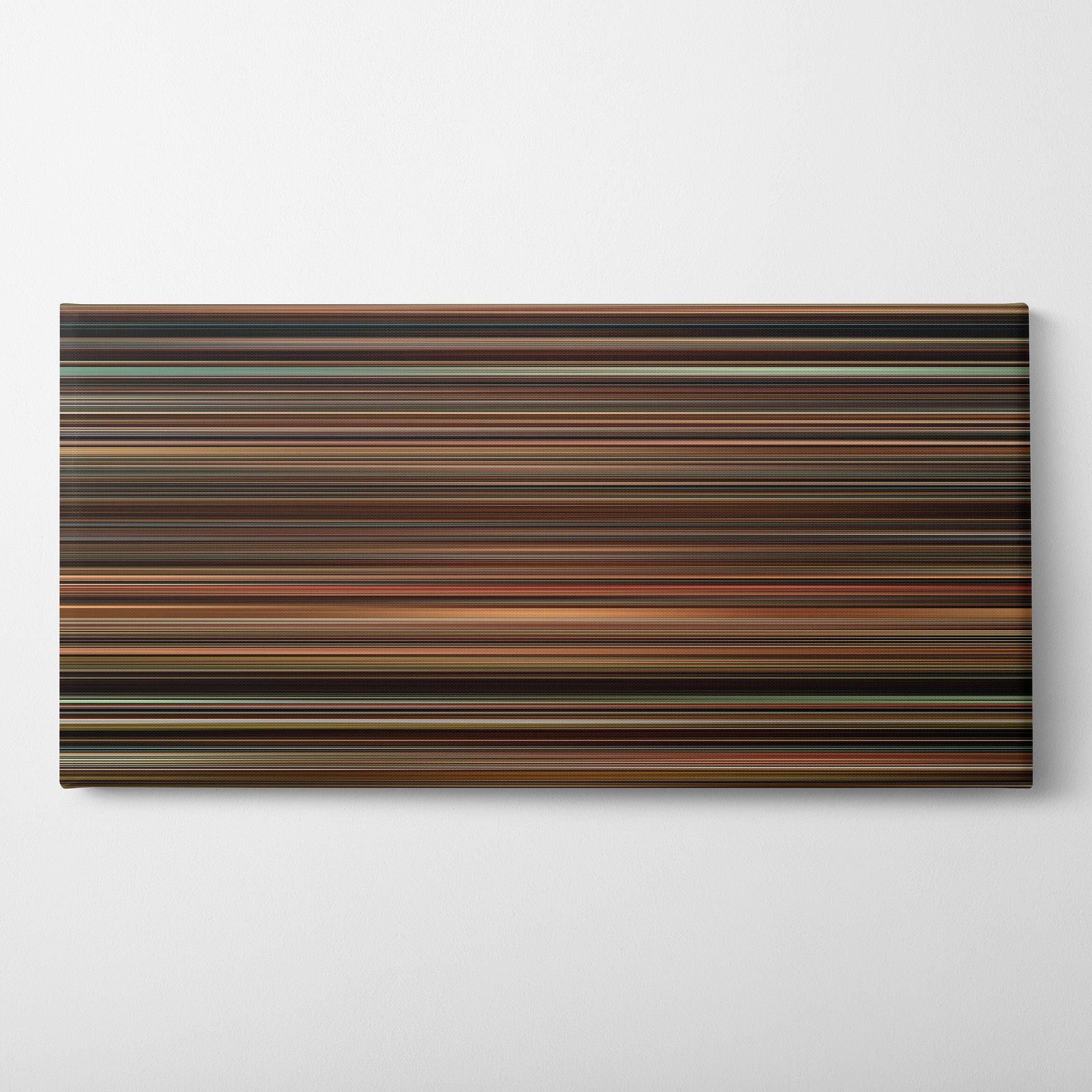 Eat Pray Love (2010) CineSpectrum Color Spectrum Canvas Print - Horizontal on Wall