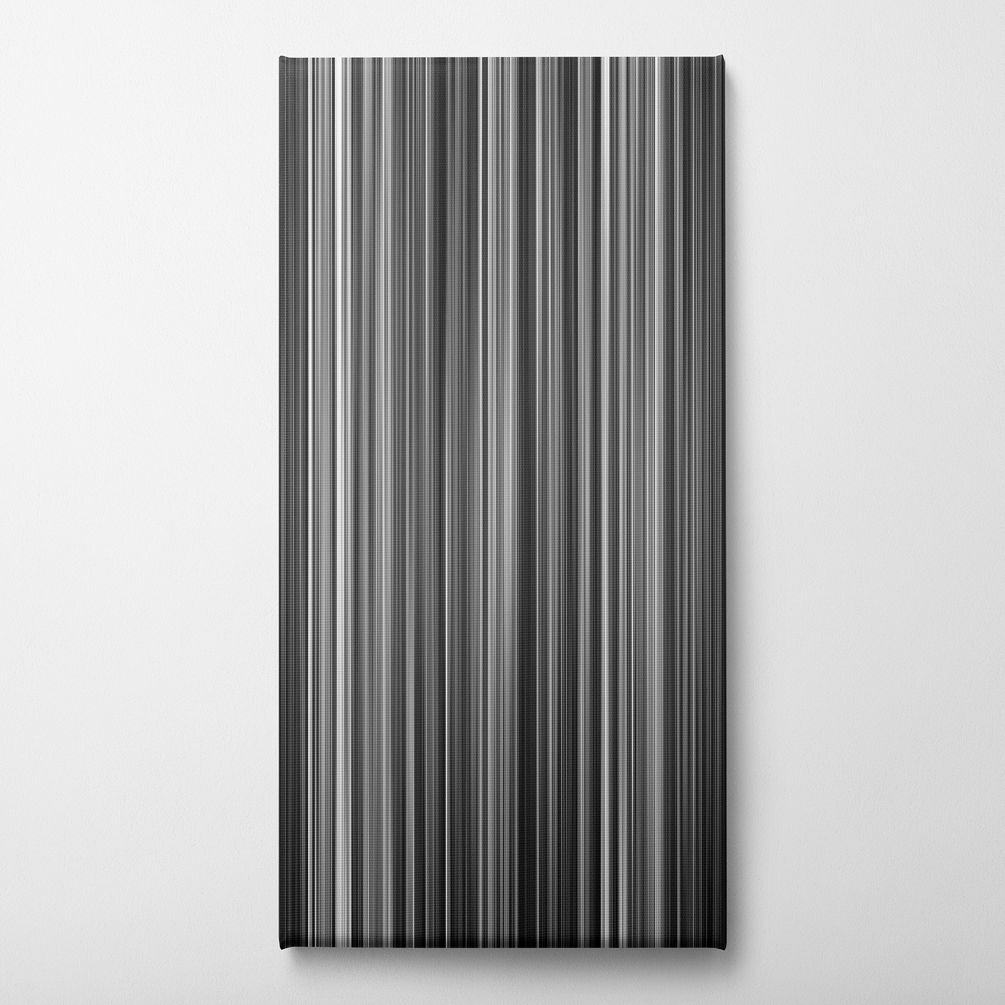 Ed Wood (1994) CineSpectrum Color Spectrum Canvas Print - Vertical on Wall