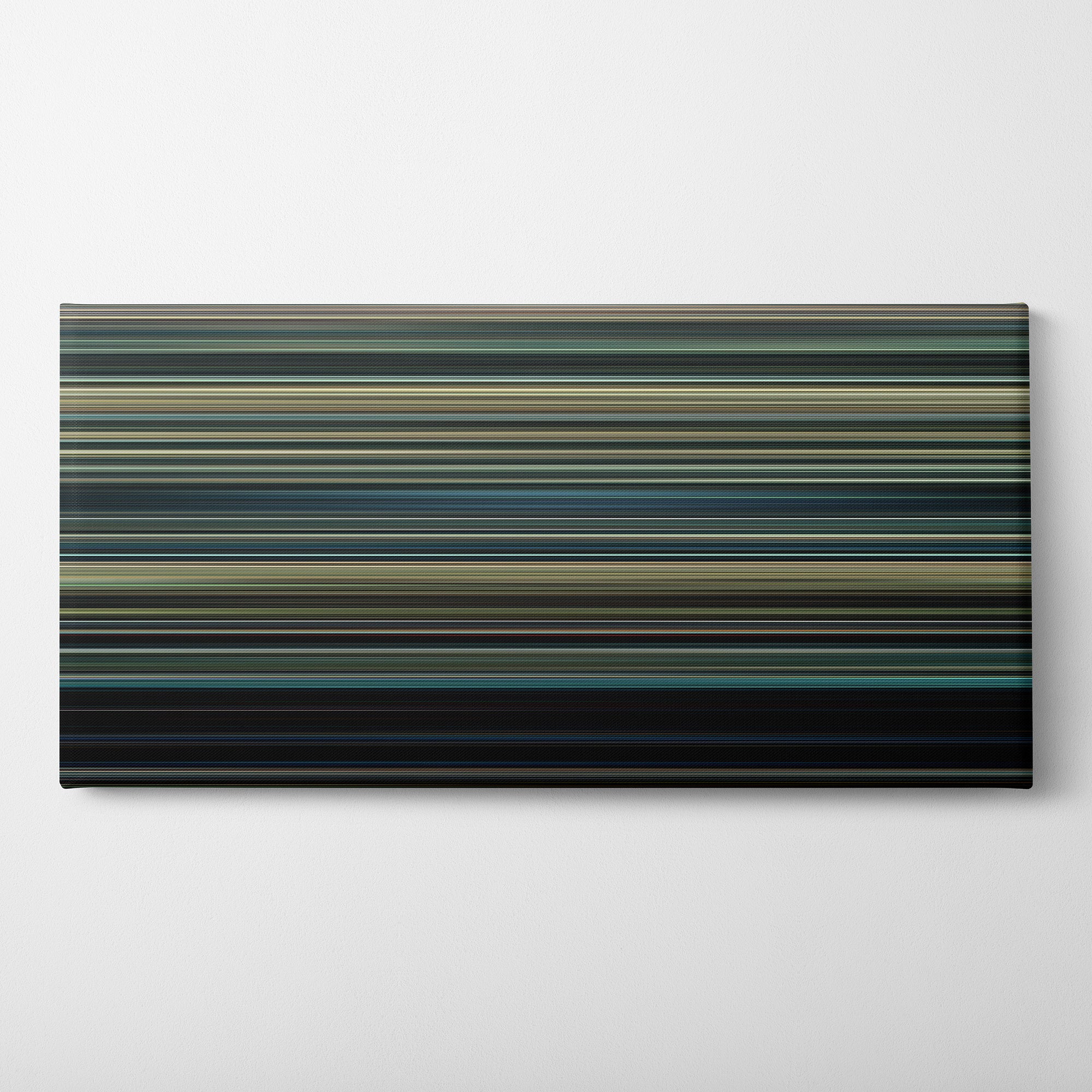 Edge of Tomorrow (2014) CineSpectrum Color Spectrum Canvas Print - Horizontal on Wall