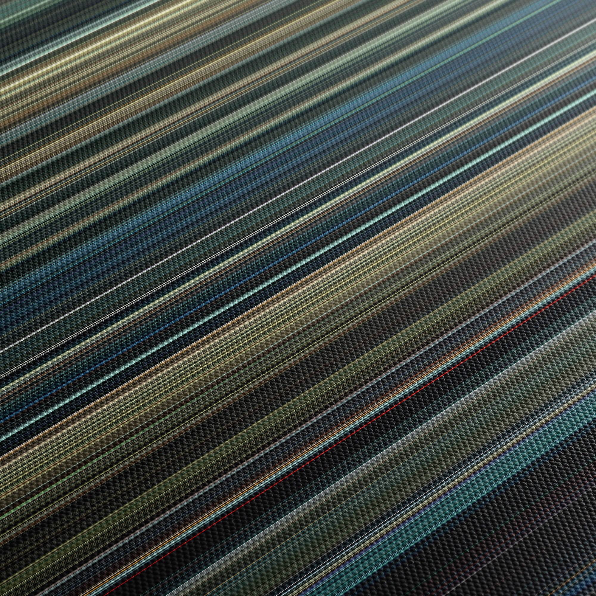 Edge of Tomorrow (2014) CineSpectrum Color Spectrum Canvas Print - Close Up of Middle of Print