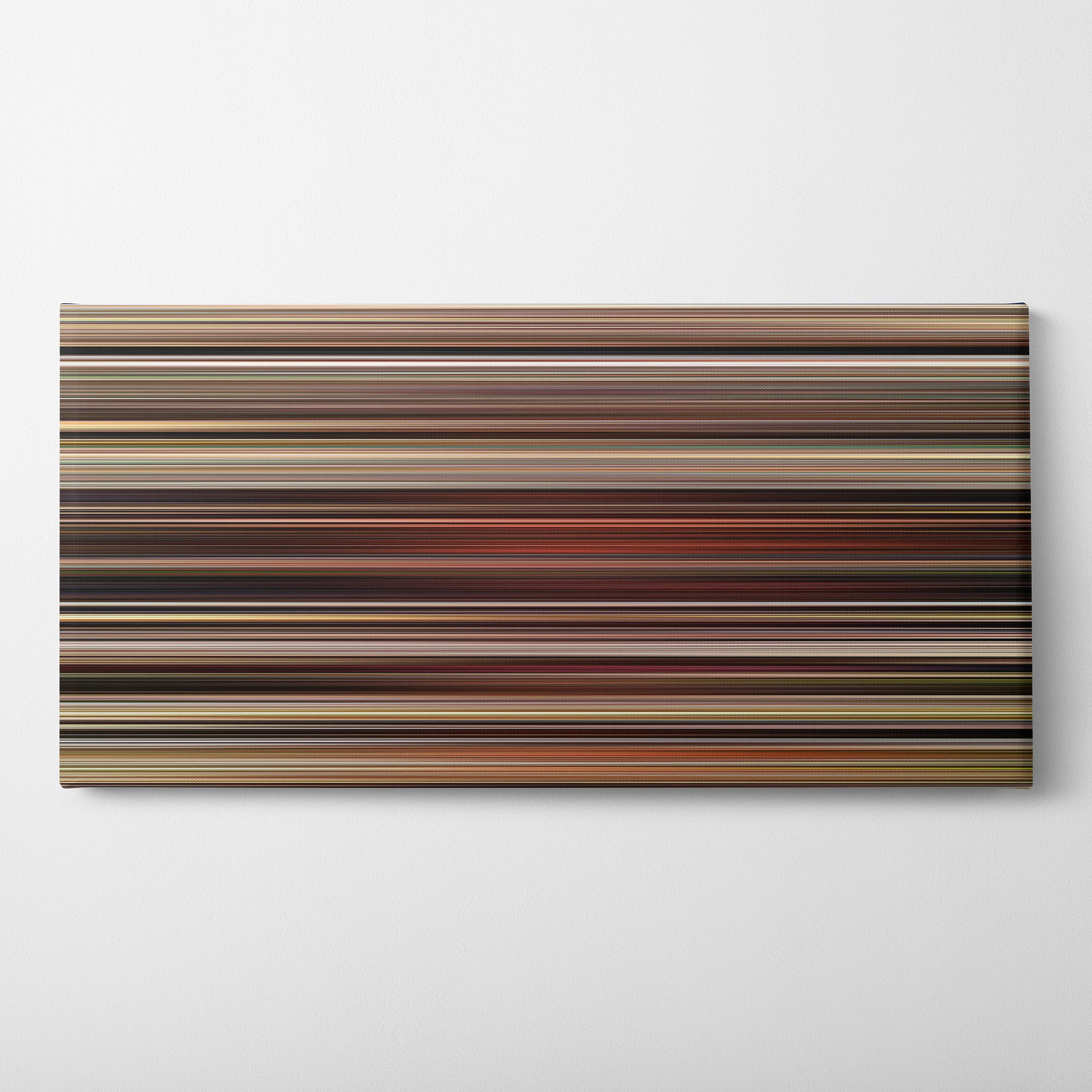 El Mariachi (1992) CineSpectrum Color Spectrum Canvas Print - Horizontal on Wall