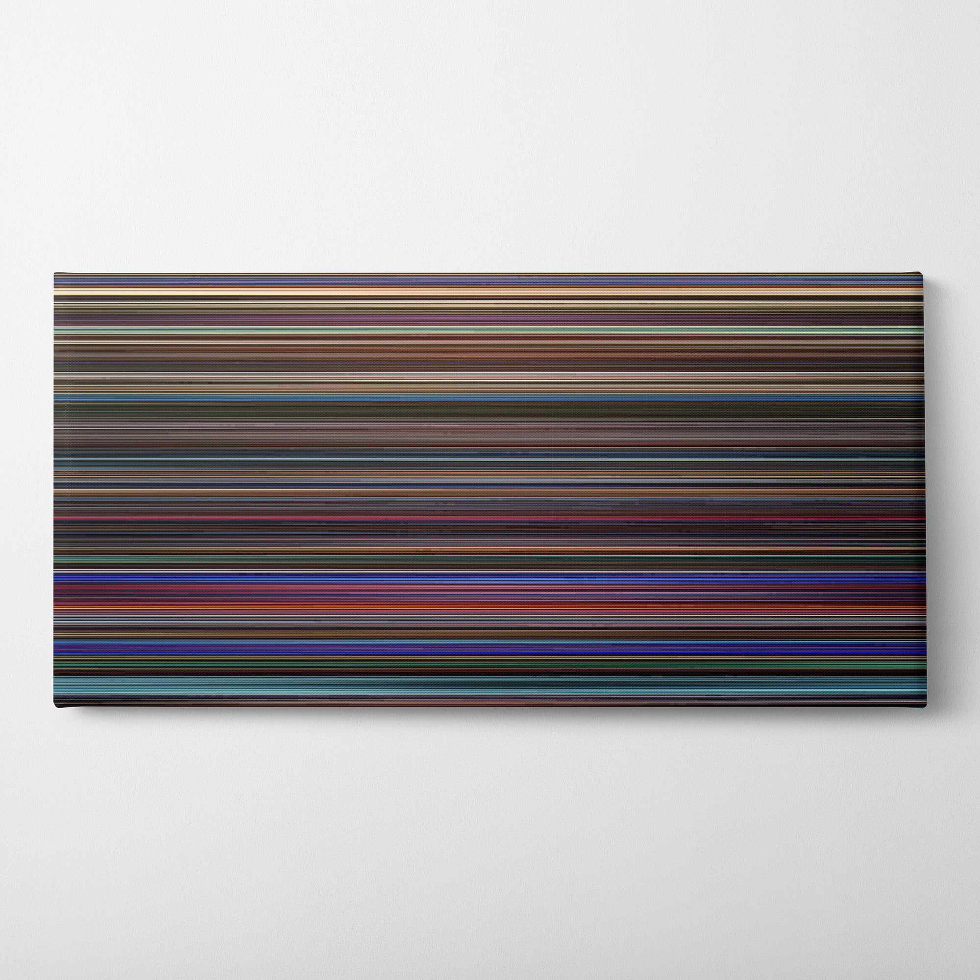 Elvis (2022) CineSpectrum Color Spectrum Canvas Print - Horizontal on Wall