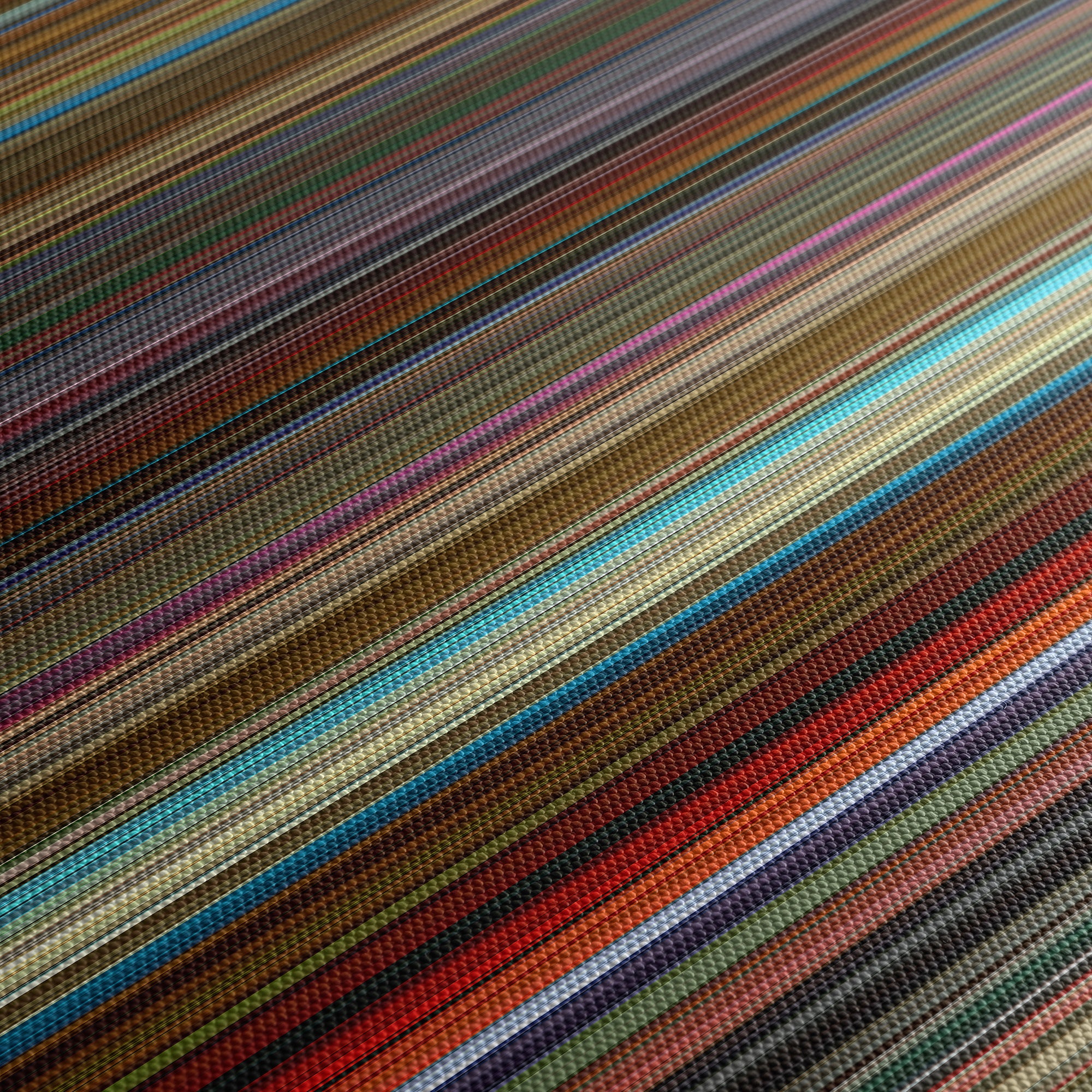 Endless Poetry (2016) CineSpectrum Color Spectrum Canvas Print - Close Up of Middle of Print