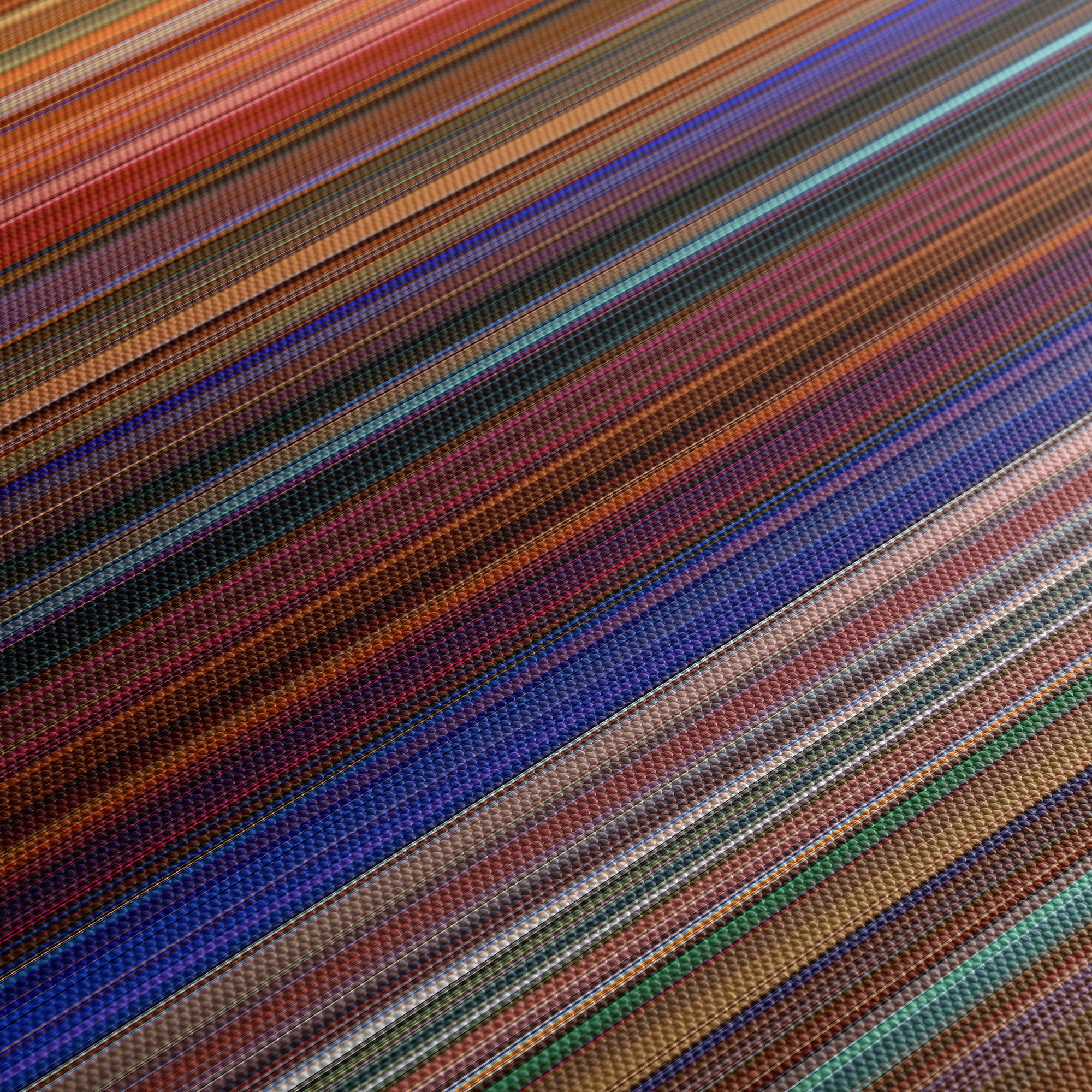 Eyes Wide Shut (1999) CineSpectrum Color Spectrum Canvas Print - Close Up of Middle of Print