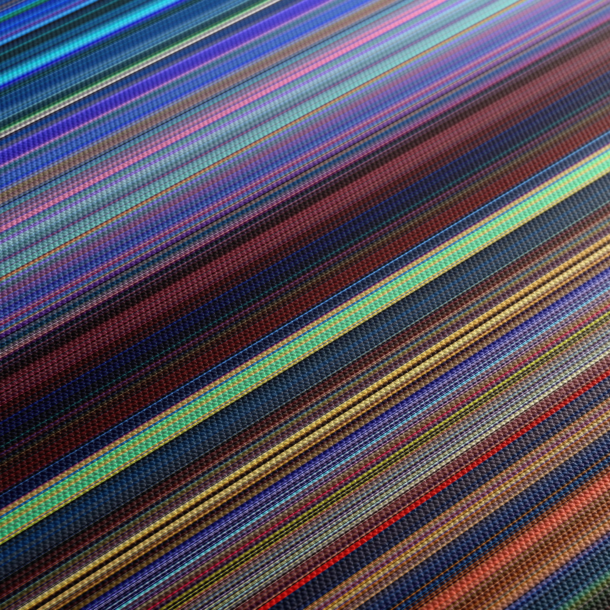 Fantasia 2000 (1999) CineSpectrum Color Spectrum Canvas Print - Close Up of Middle of Print