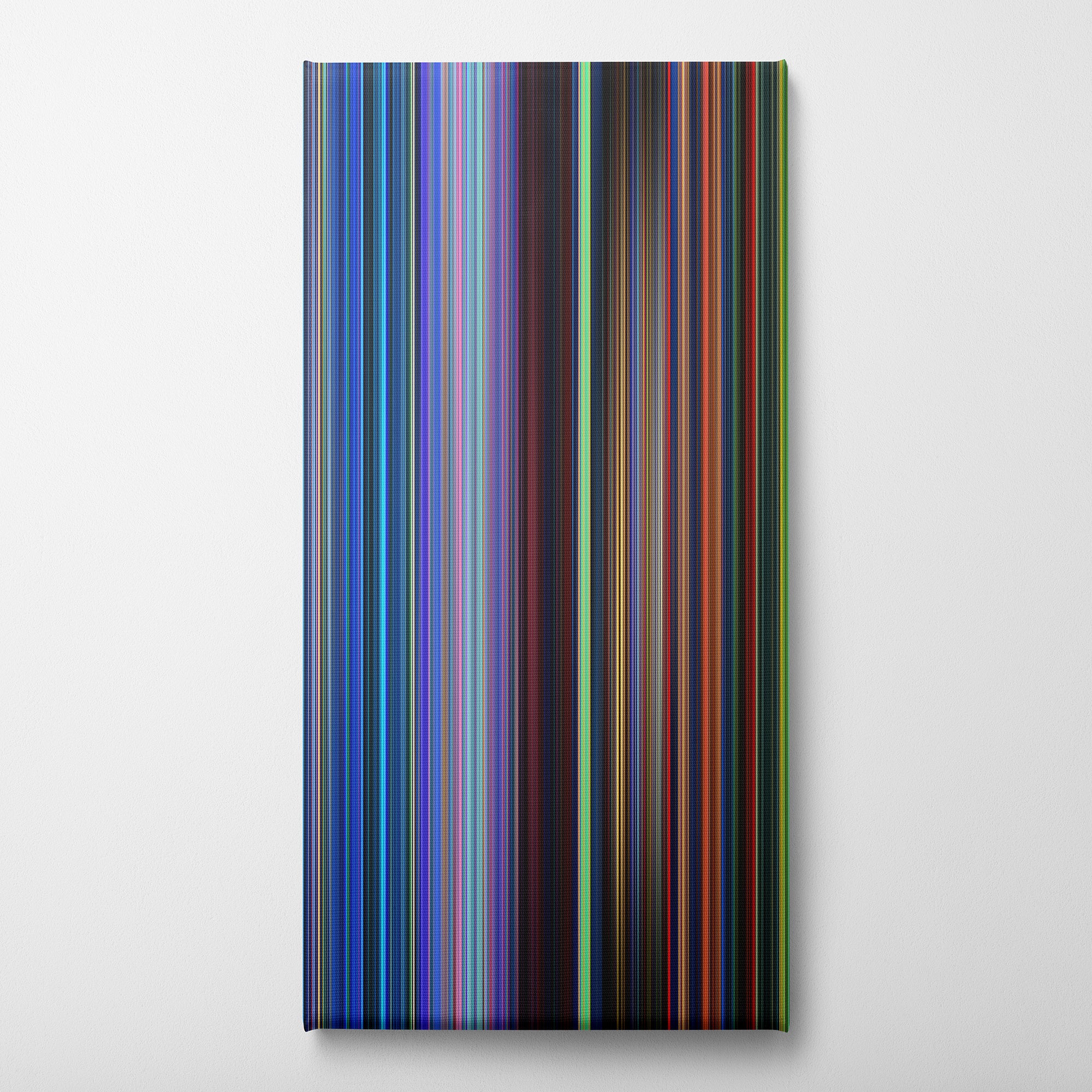 Fantasia 2000 (1999) CineSpectrum Color Spectrum Canvas Print - Vertical on Wall