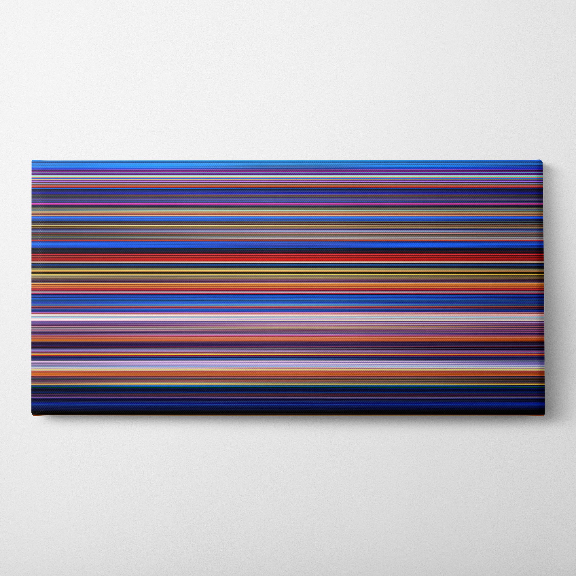 Fantasia (1940) CineSpectrum Color Spectrum Canvas Print - Horizontal on Wall