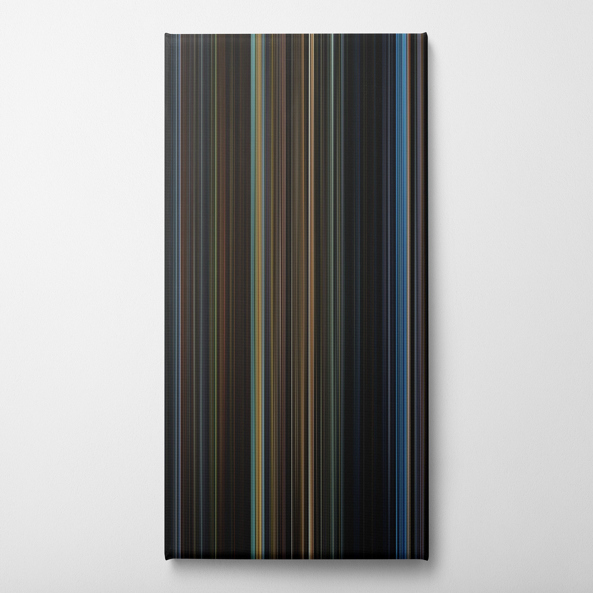 Fantastic Beasts - The Crimes of Grindelwald (2018) CineSpectrum Color Spectrum Canvas Print - Vertical on Wall
