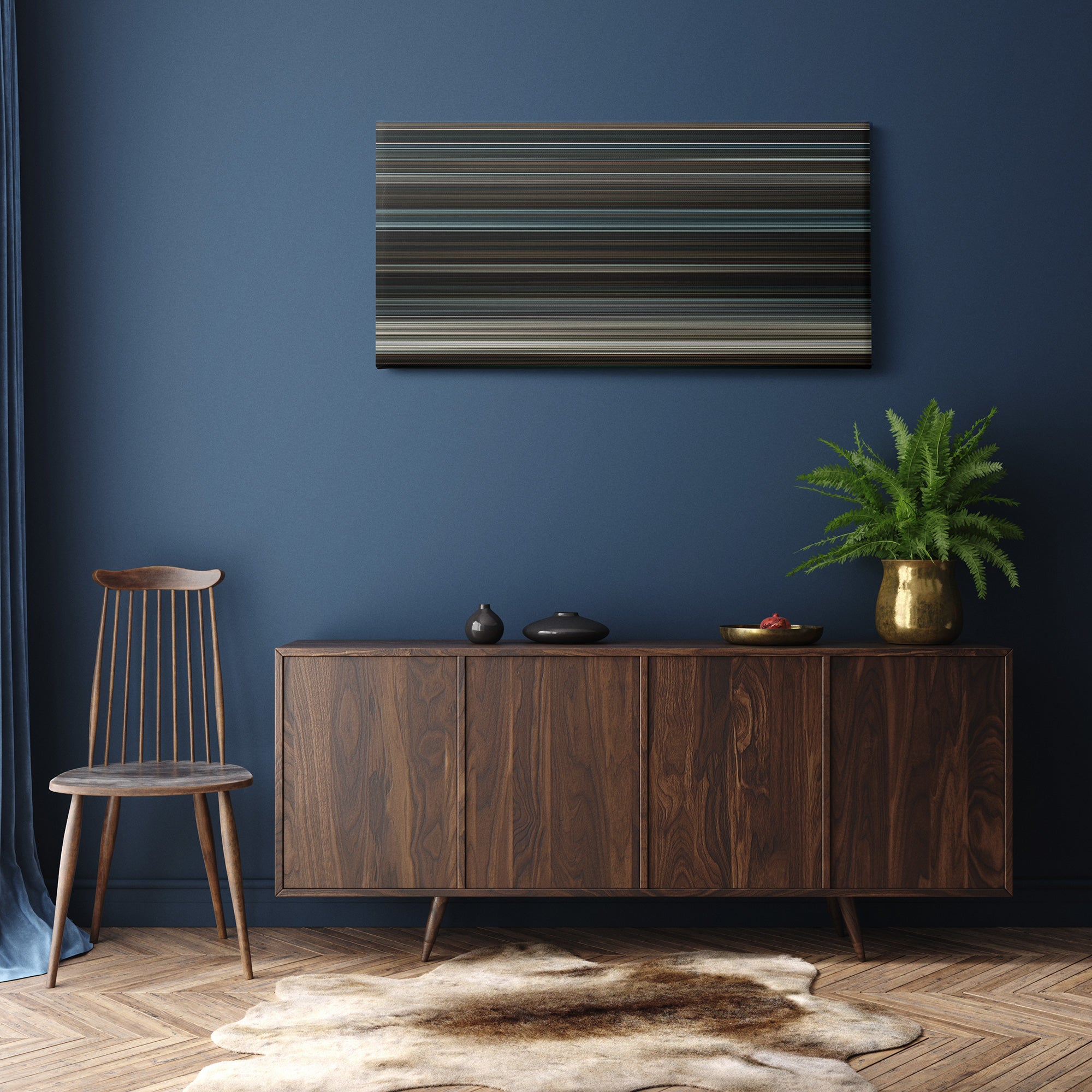 Fantastic Beasts - The Secrets of Dumbledore (2022) CineSpectrum Color Spectrum Canvas Print - Hanging Horizontal on Wall in Room