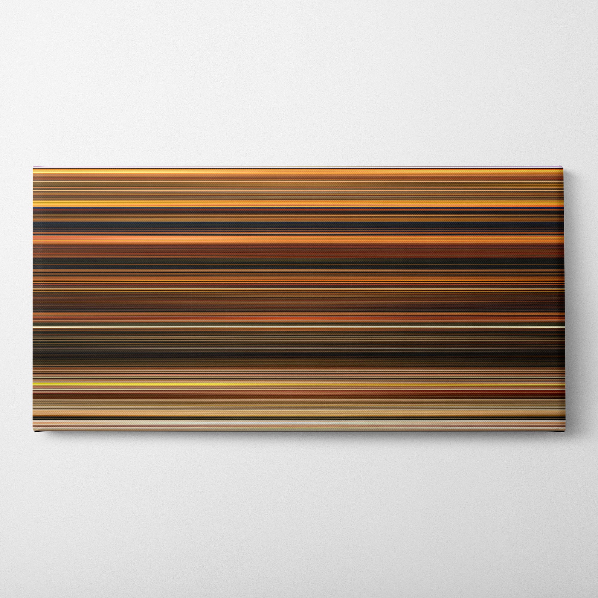 Fantastic Mr Fox (2009) CineSpectrum Color Spectrum Canvas Print - Horizontal on Wall