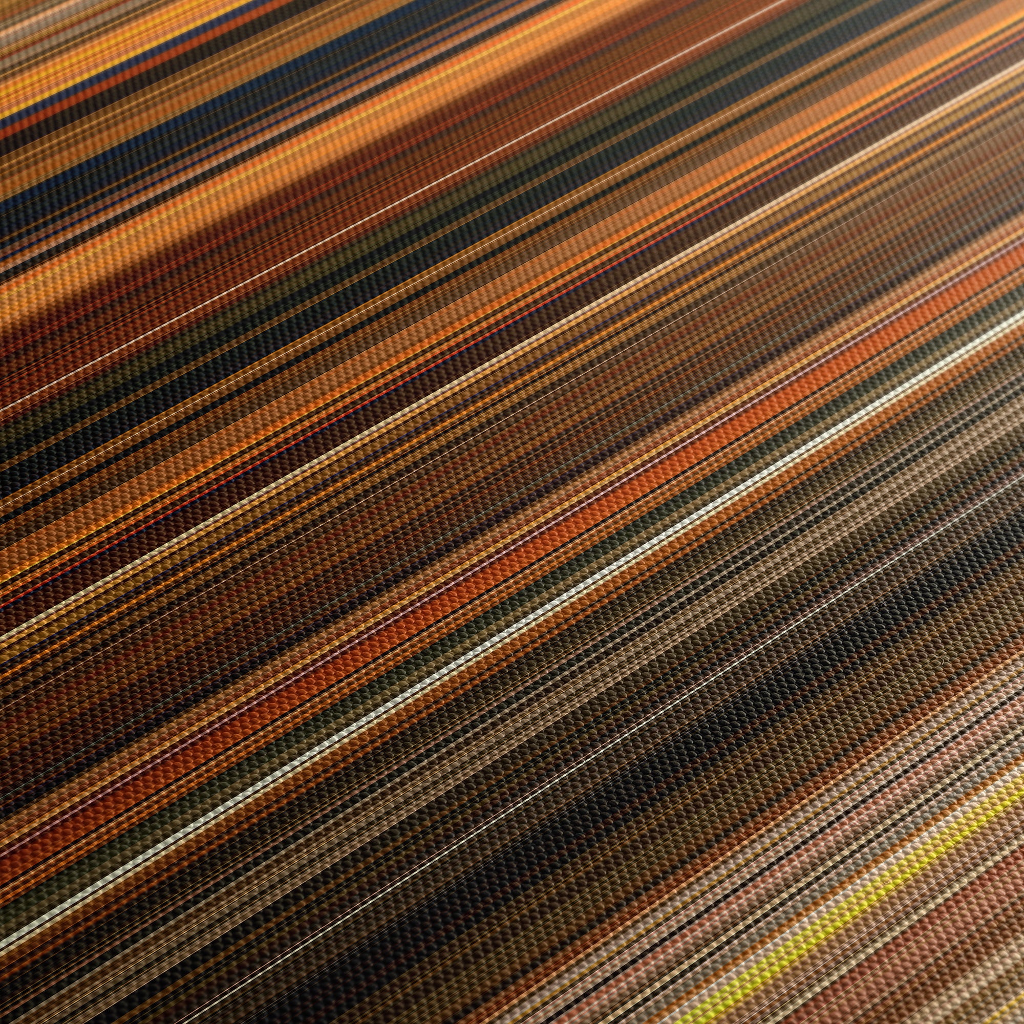 Fantastic Mr Fox (2009) CineSpectrum Color Spectrum Canvas Print - Close Up of Middle of Print