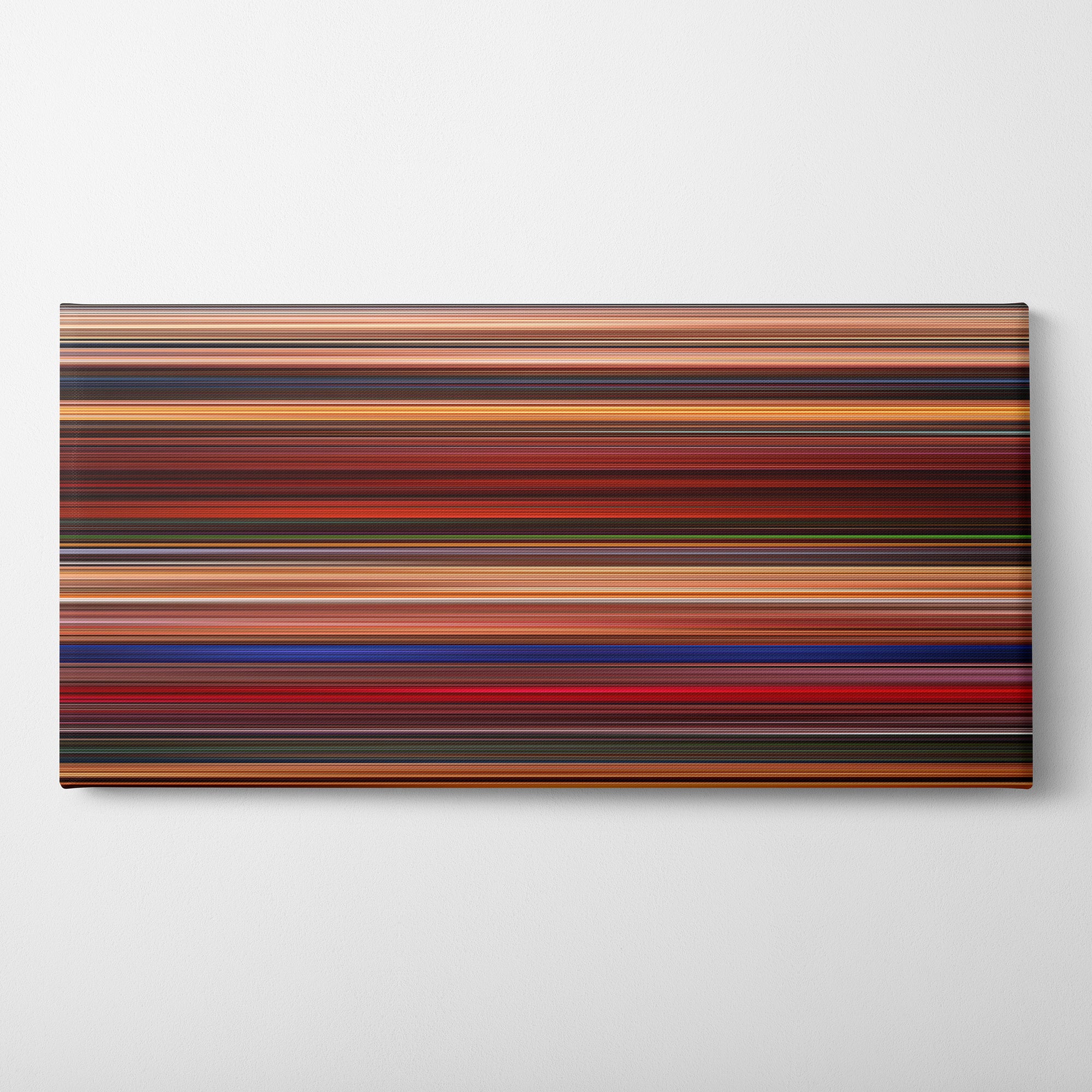 Fear and Loathing in Las Vegas (1998) CineSpectrum Color Spectrum Canvas Print - Horizontal on Wall