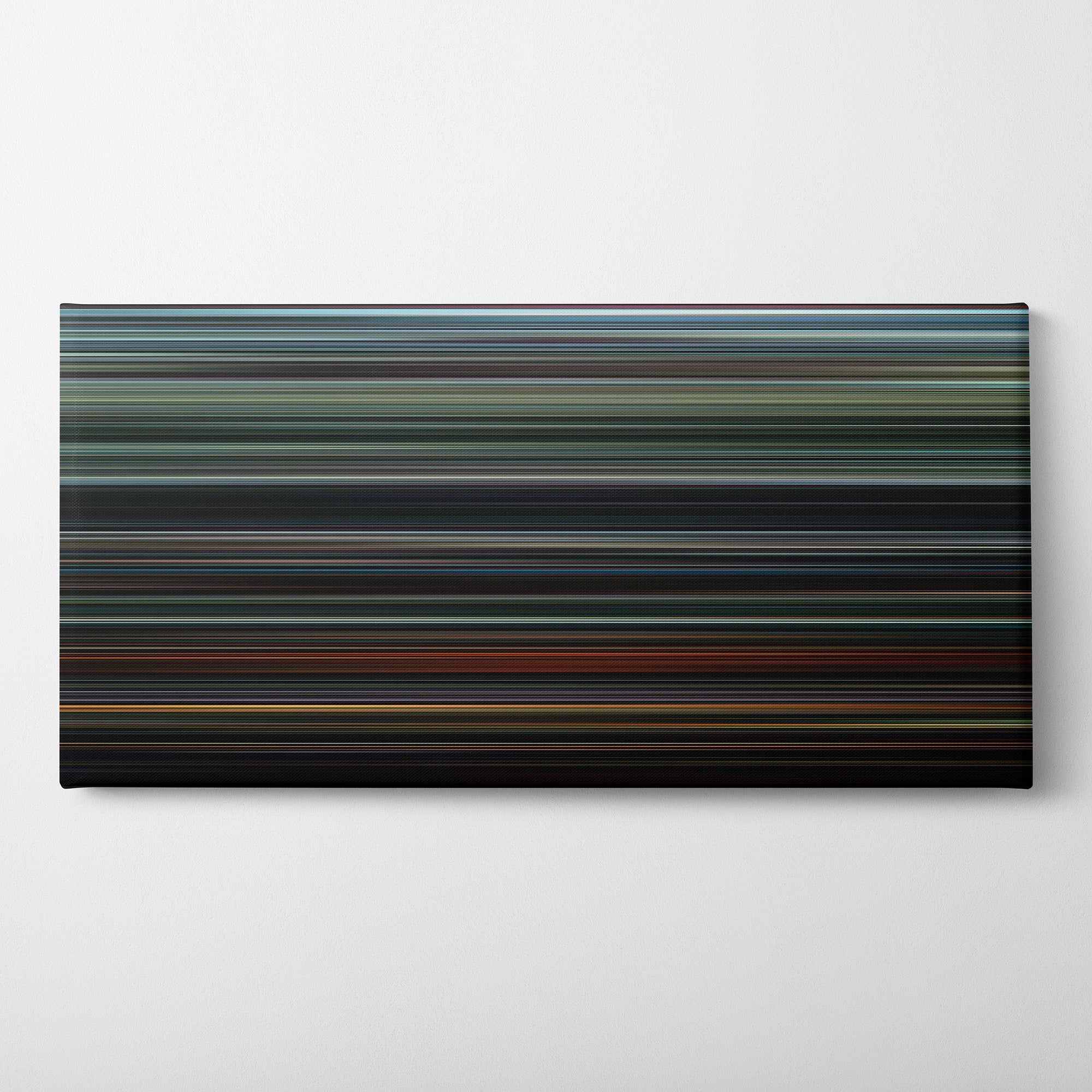 First Blood (1982) CineSpectrum Color Spectrum Canvas Print - Horizontal on Wall