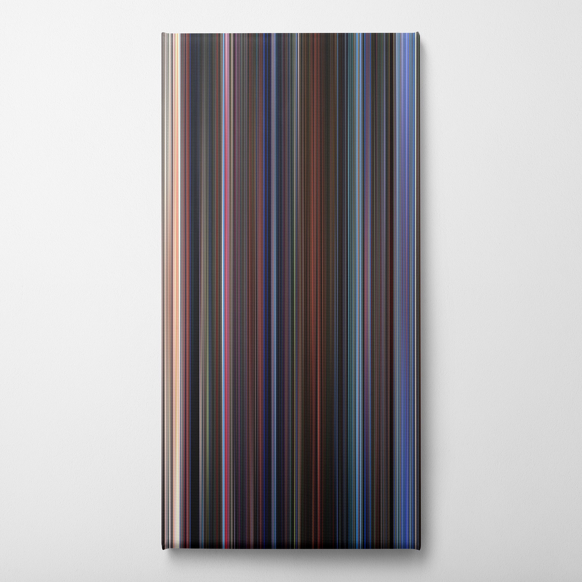Flesh Gordon (1974) CineSpectrum Color Spectrum Canvas Print - Vertical on Wall