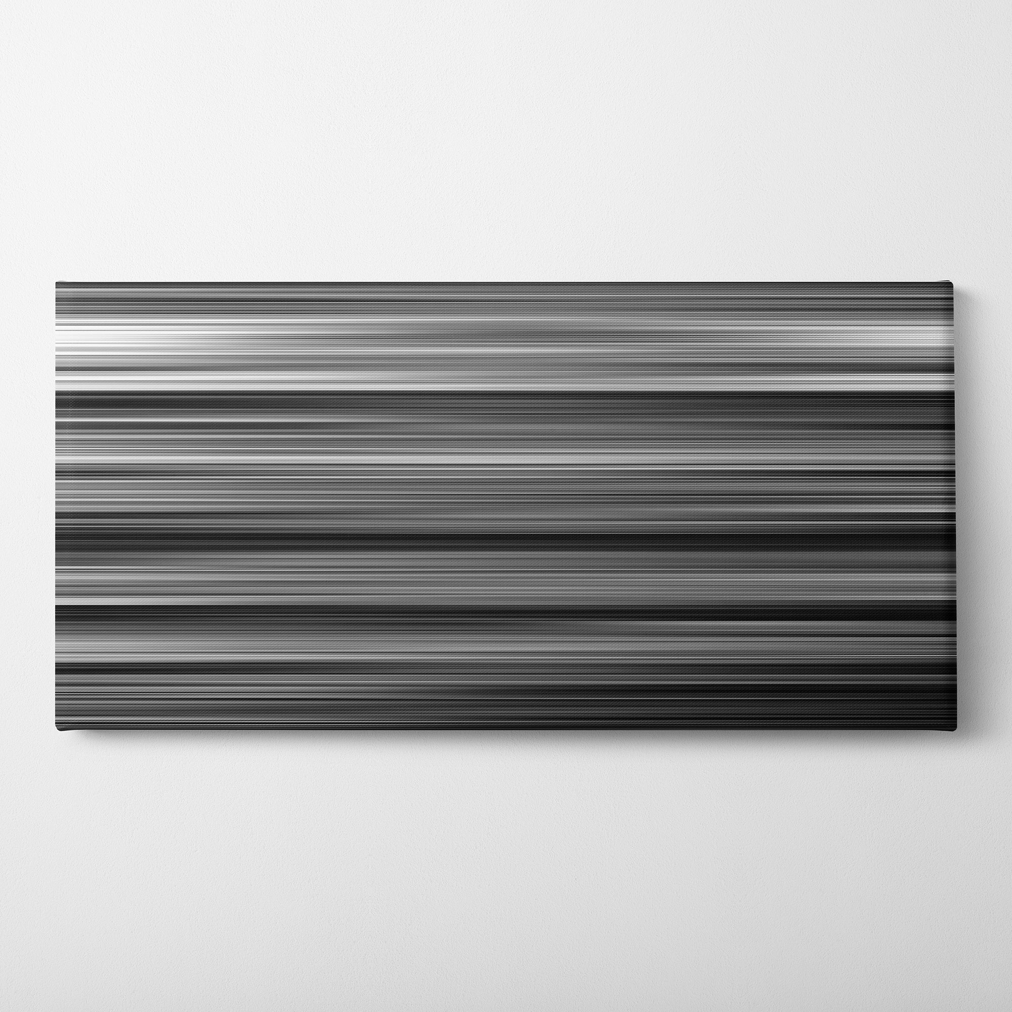 Following (1998) CineSpectrum Color Spectrum Canvas Print - Horizontal on Wall