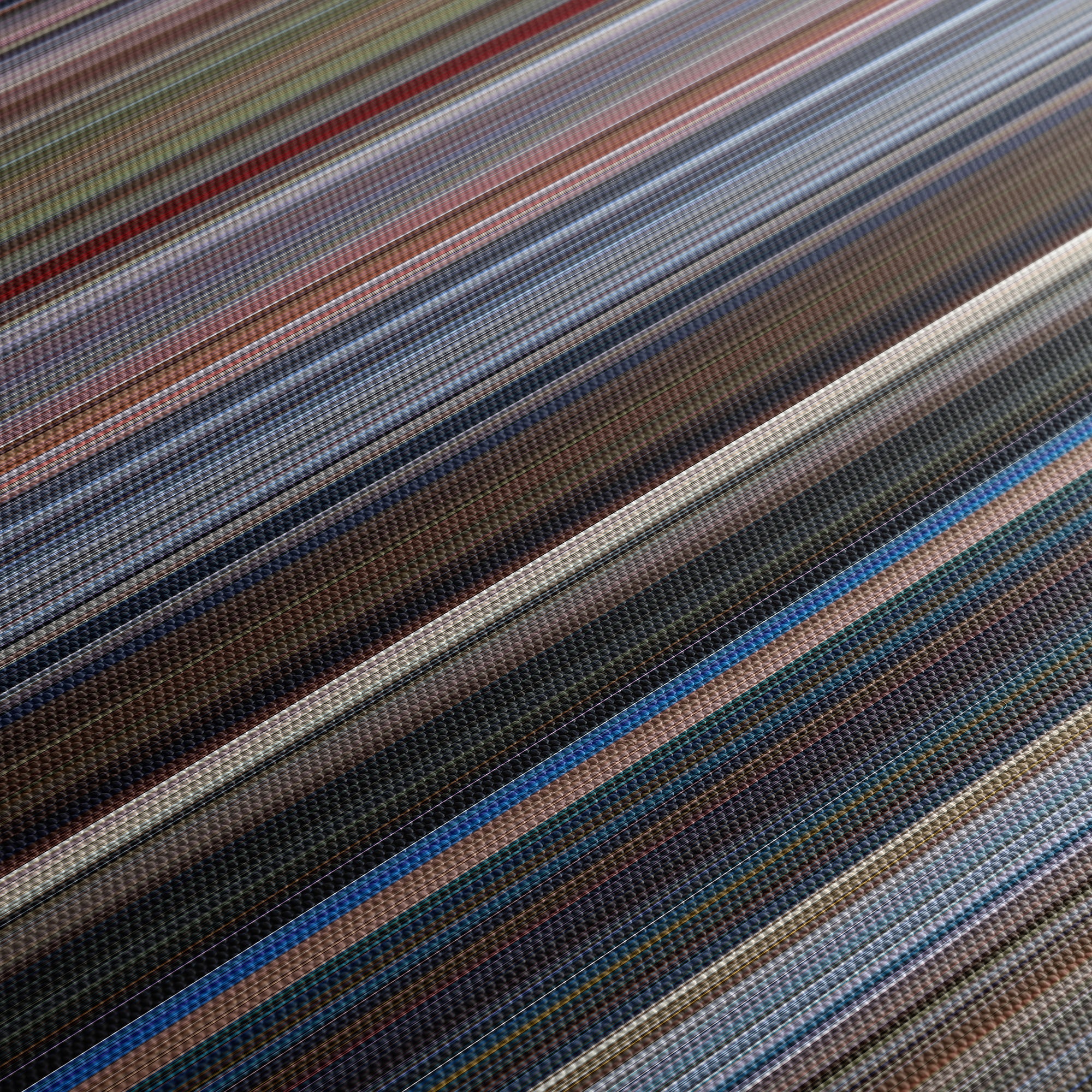 For Your Eyes Only (1981) CineSpectrum Color Spectrum Canvas Print - Close Up of Middle of Print
